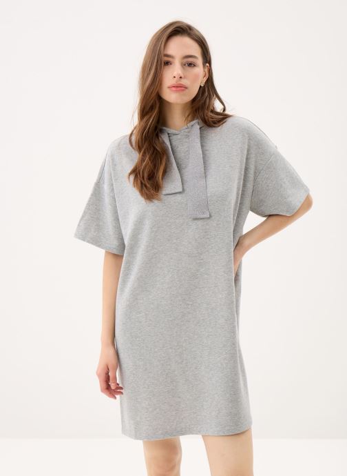Pieces Jurken Pcchilli Summer 2/4 Dress Swt Noos Ub Bc dames grijs