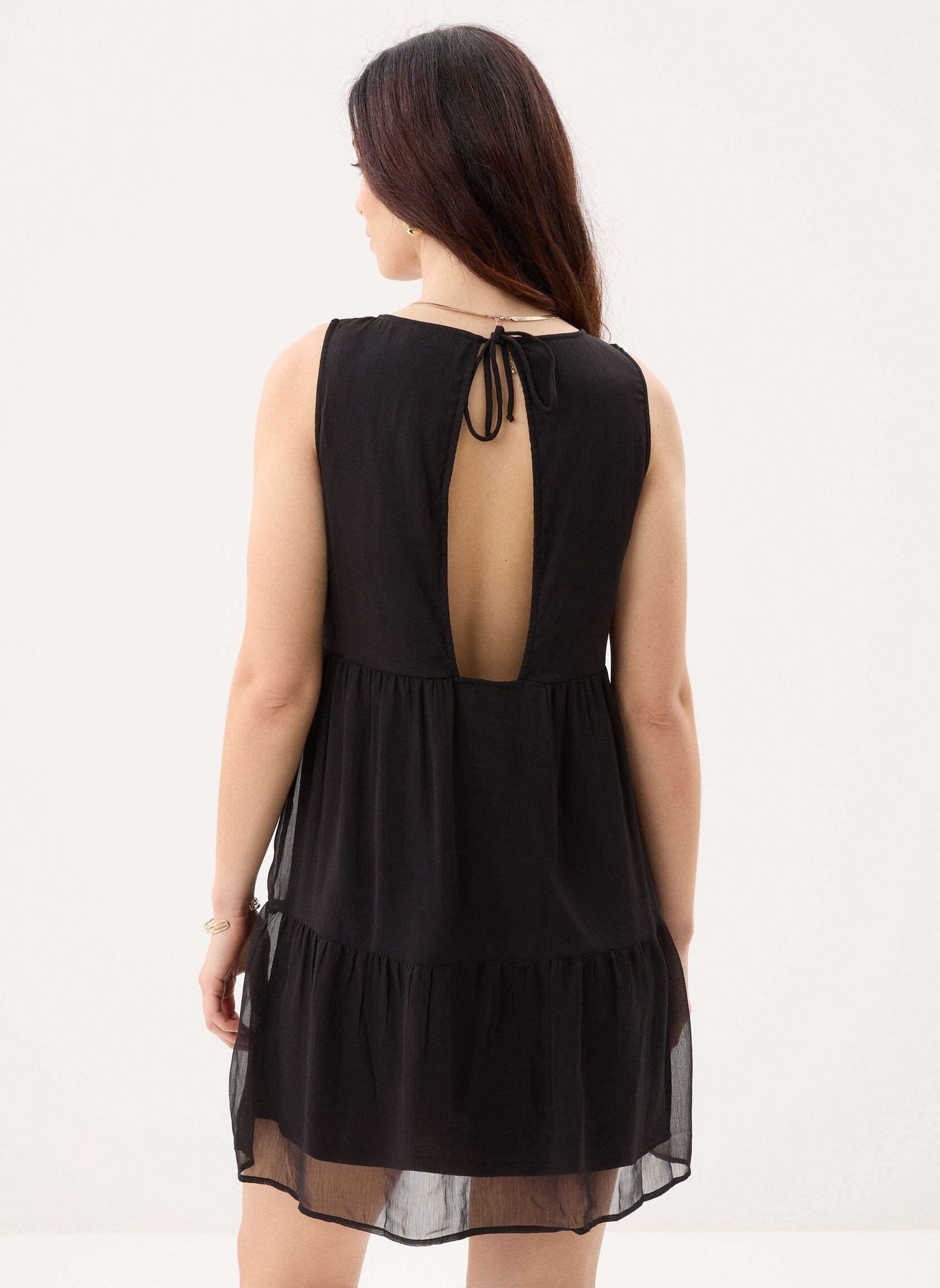 Kleider Pcclara Sl Dress Wvn Bc damen schwarz Pieces Kleider Pcclara Sl Dress Wvn Bc damen schwarz BLACK