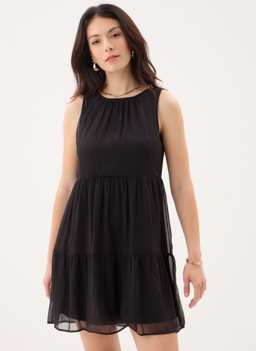 Pieces Jurken Pcclara Sl Dress Wvn Bc dames zwart