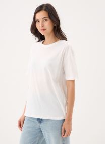 T-shirts Pceloise Ss Print Tee Fc Bc dames wit Pieces T-shirts Pceloise Ss Print Tee Fc Bc dames wit Cloud Dancer