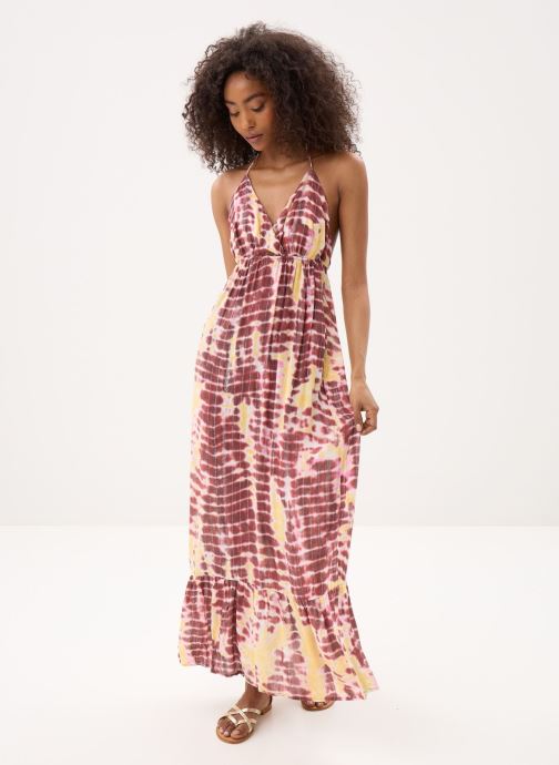 Pieces Lange jurken Pckaya Strap Lurex Dress Wvn dames rood