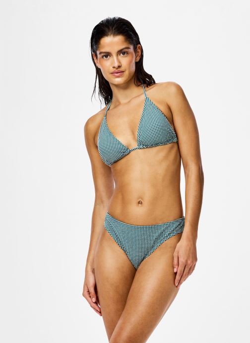 Pieces Triangel bikinitops Pckia Triangle Bikini Top Bc dames groen