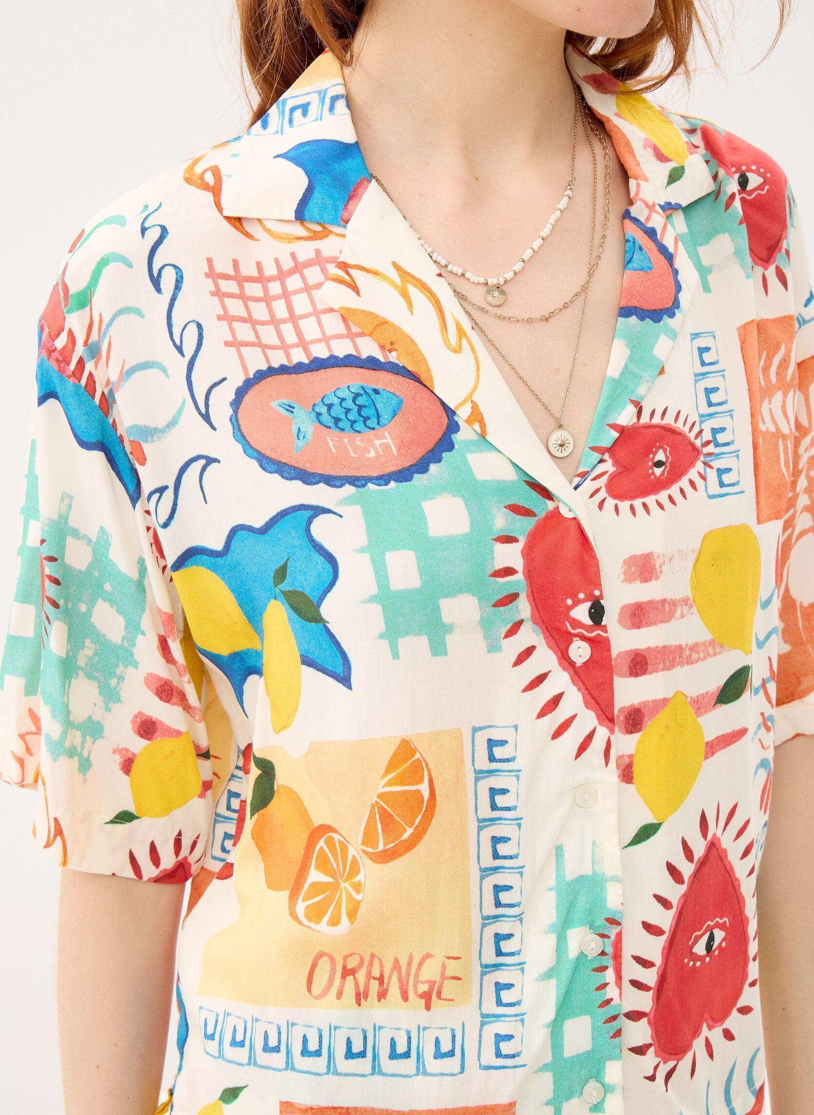 Hemden Pcklarisa Shirt Wvn Bc damen beige Pieces Hemden Pcklarisa Shirt Wvn Bc damen beige Eggnog