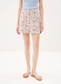 Korte rokken Pcsalume Hw Mini Denim Skirt dames beige
