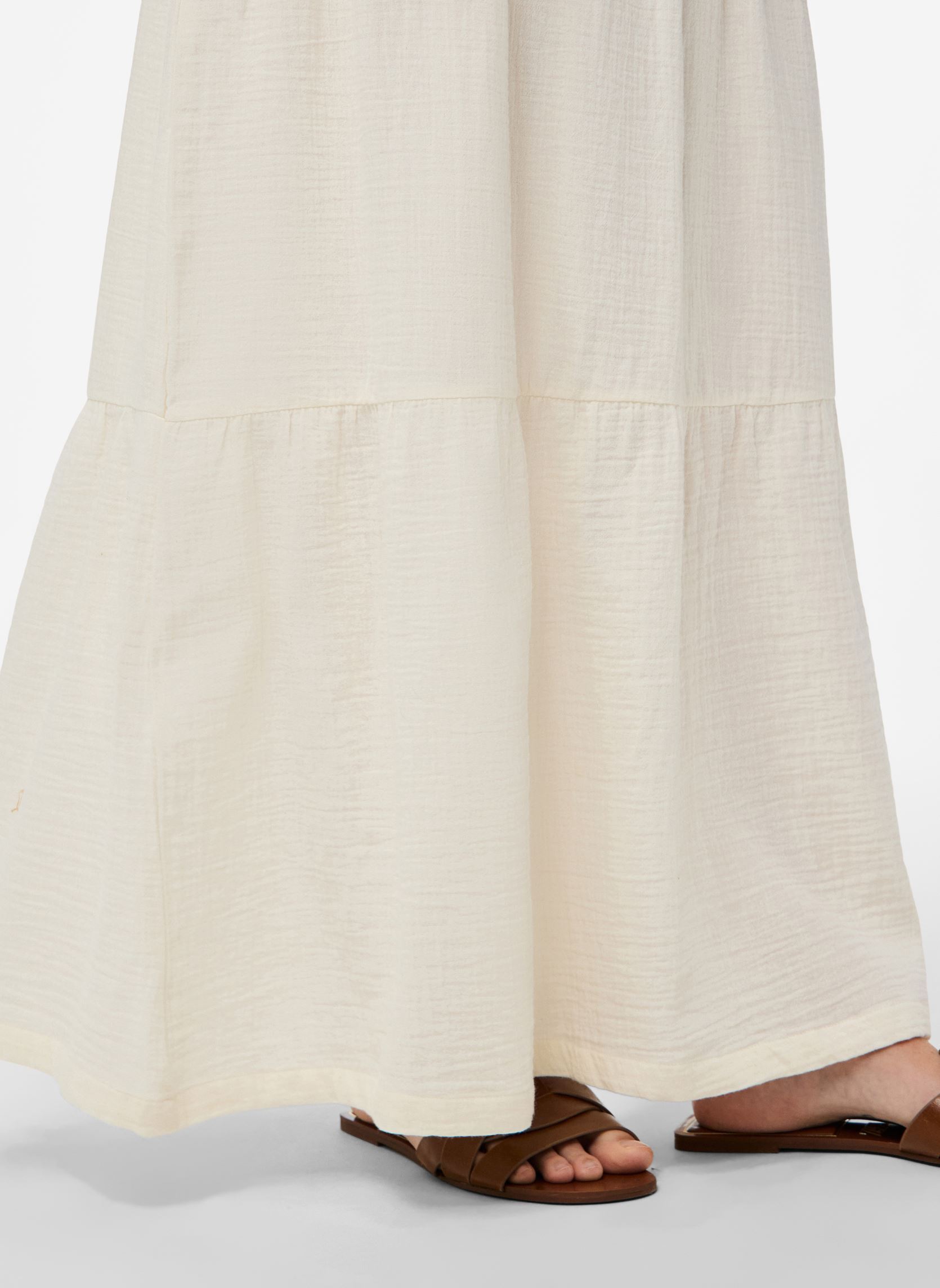 Lange Röcke Pcsikka Hw Maxi Skirt Wvn Noos Bc damen weiß Pieces Lange Röcke Pcsikka Hw Maxi Skirt Wvn Noos Bc damen weiß Cloud Dancer