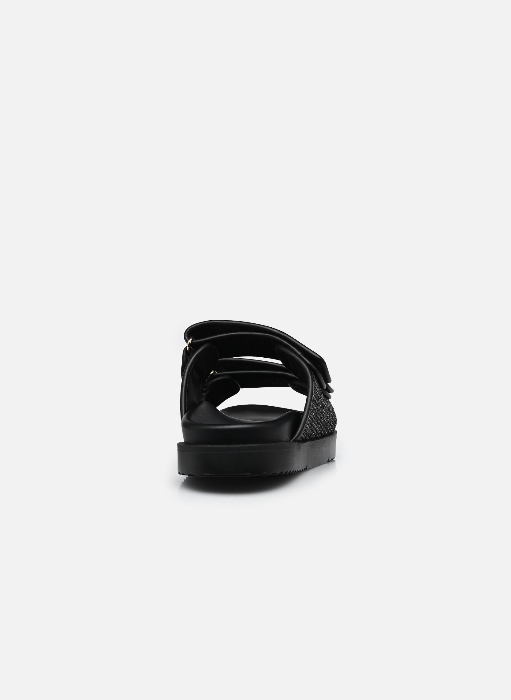 Mules DOUBLE STRAP RAFFIA femme noir Tommy Hilfiger Mules DOUBLE STRAP RAFFIA femme noir BLACK