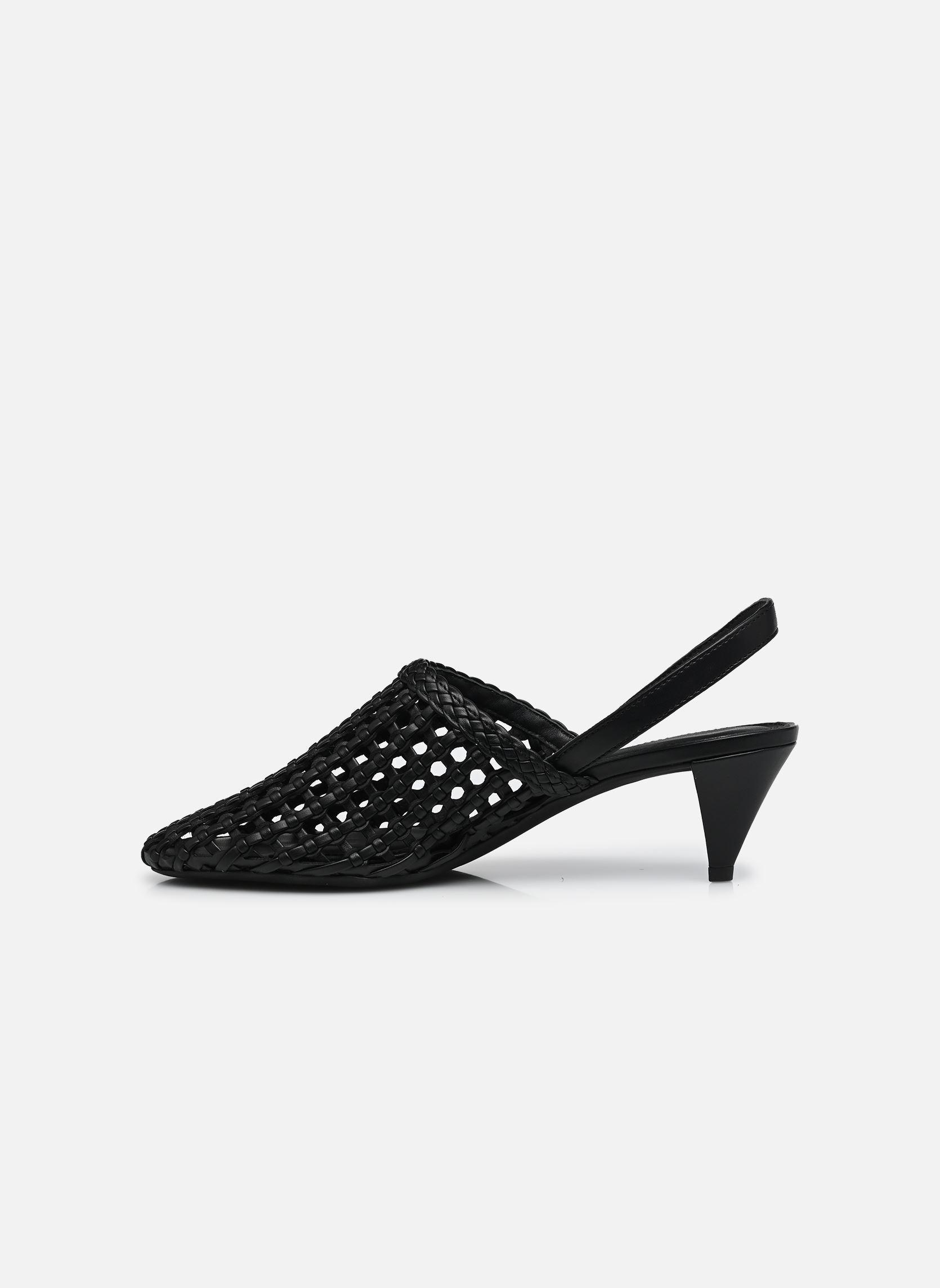 Escarpins à brides TH WOVEN CLOSED TOE femme noir Tommy Hilfiger Escarpins à brides TH WOVEN CLOSED TOE femme noir BLACK