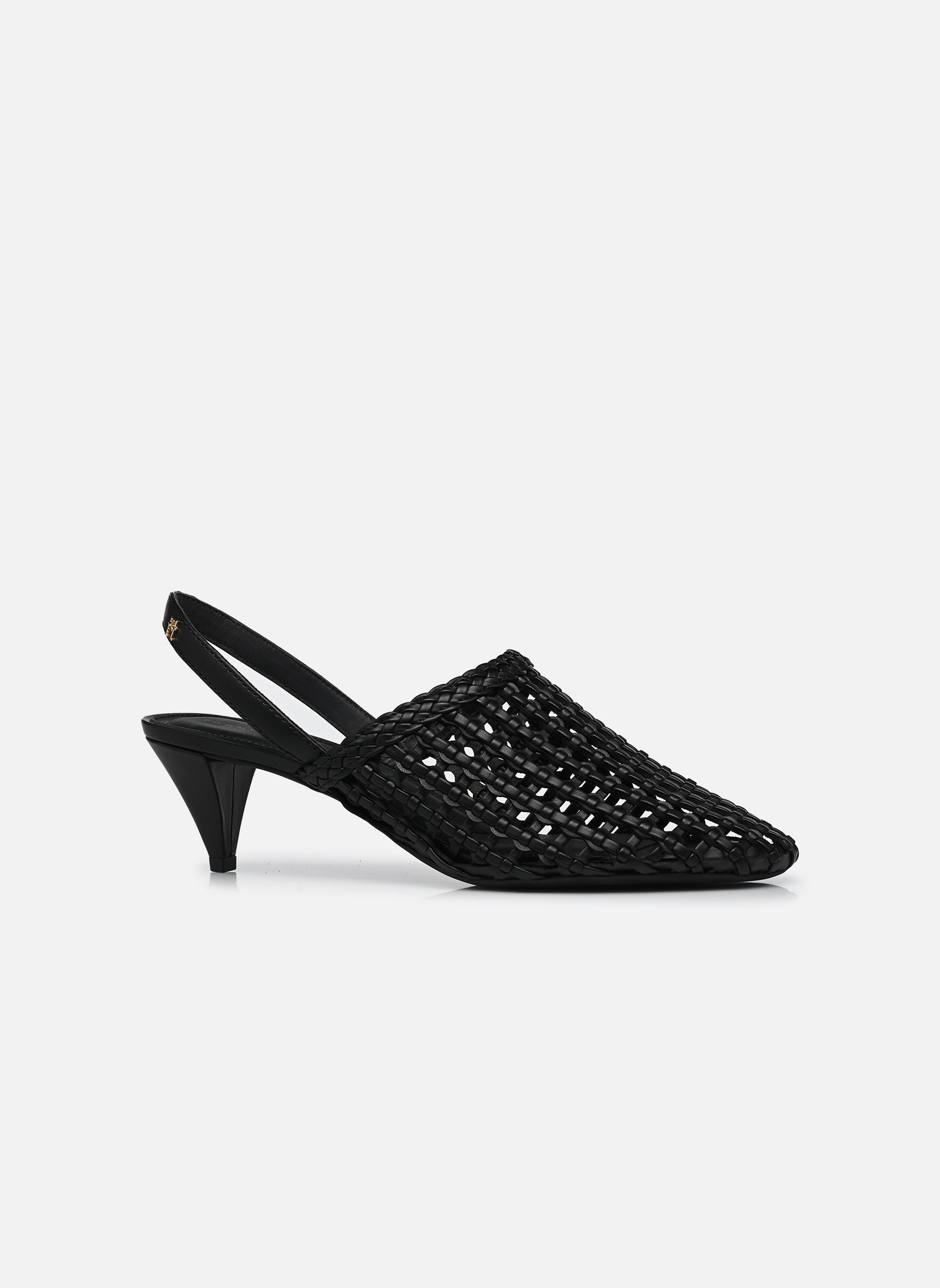 Escarpins à brides TH WOVEN CLOSED TOE femme noir Tommy Hilfiger Escarpins à brides TH WOVEN CLOSED TOE femme noir BLACK
