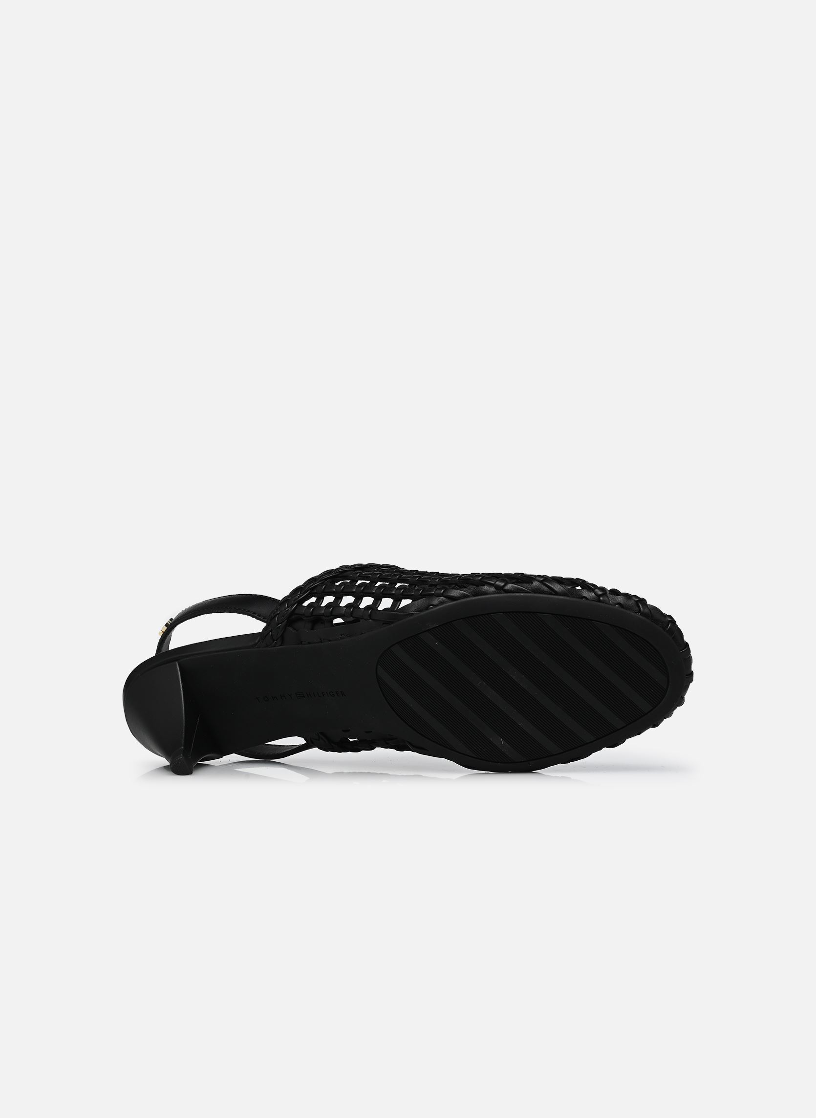 Escarpins à brides TH WOVEN CLOSED TOE femme noir Tommy Hilfiger Escarpins à brides TH WOVEN CLOSED TOE femme noir BLACK