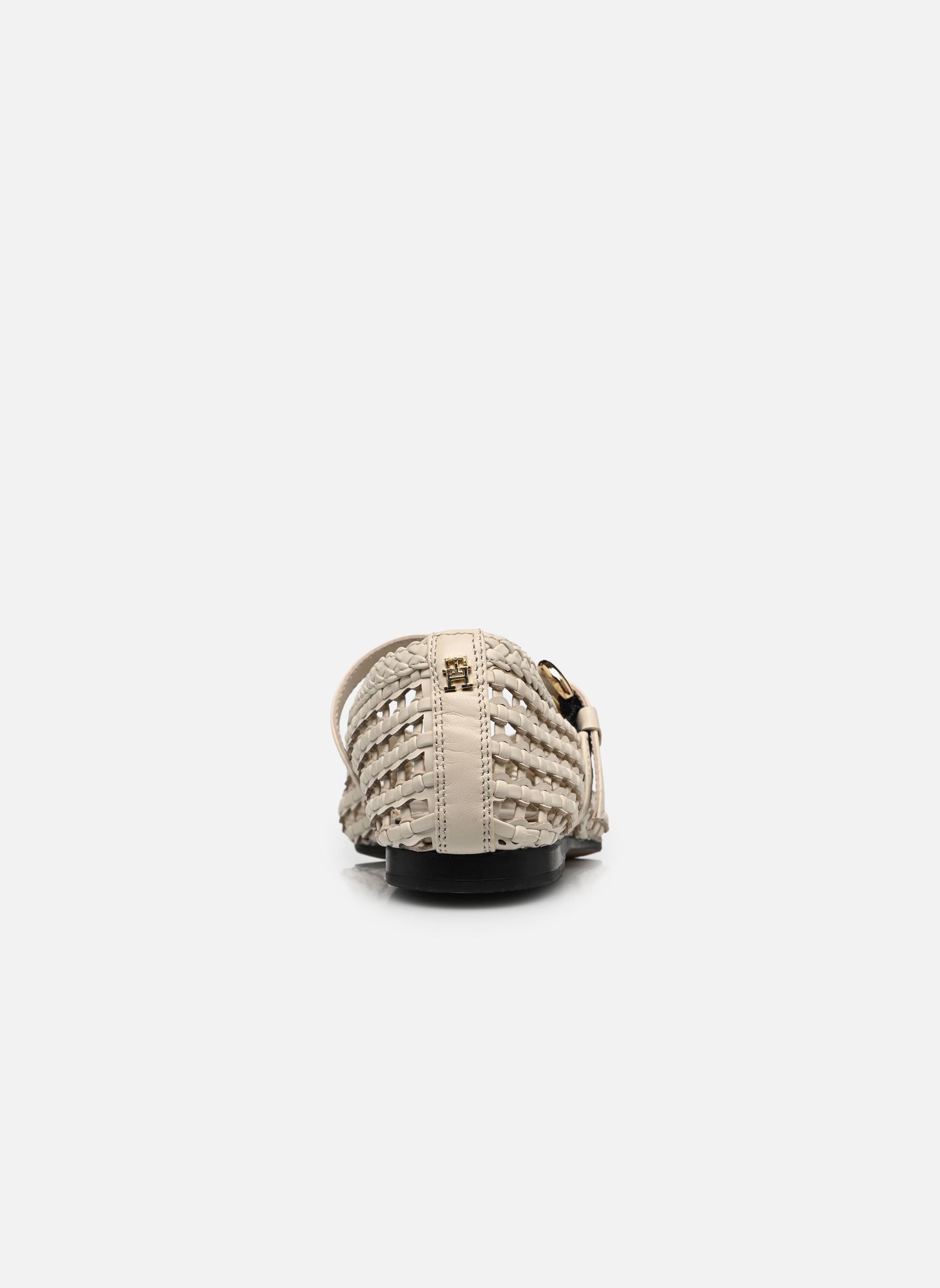 Ballerines classiques WOVEN LEATHER MIX BA femme beige Tommy Hilfiger Ballerines classiques WOVEN LEATHER MIX BA femme beige BEIGE
