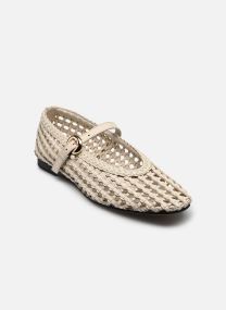 Ballerines classiques WOVEN LEATHER MIX BA femme beige Tommy Hilfiger Ballerines classiques WOVEN LEATHER MIX BA femme beige BEIGE
