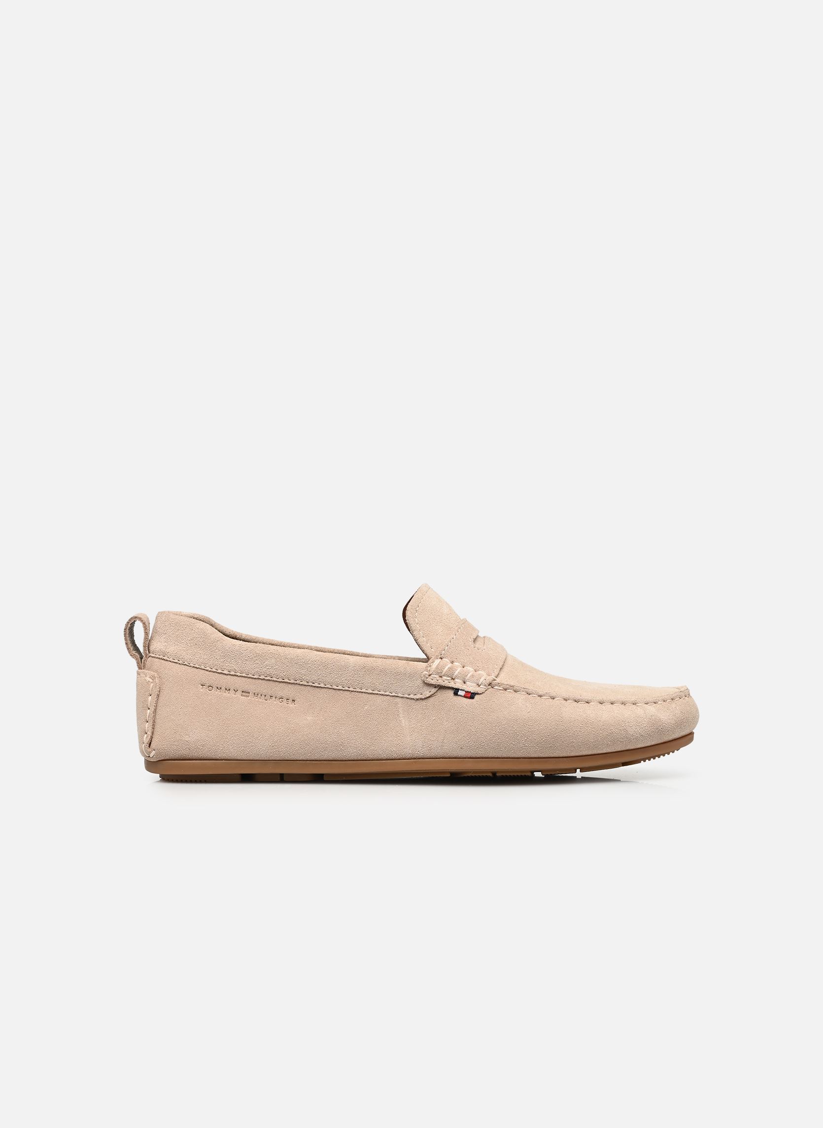 Mocassins CORE HILFIEGR SUEDE homme beige Tommy Hilfiger Mocassins CORE HILFIEGR SUEDE homme beige BEIGE
