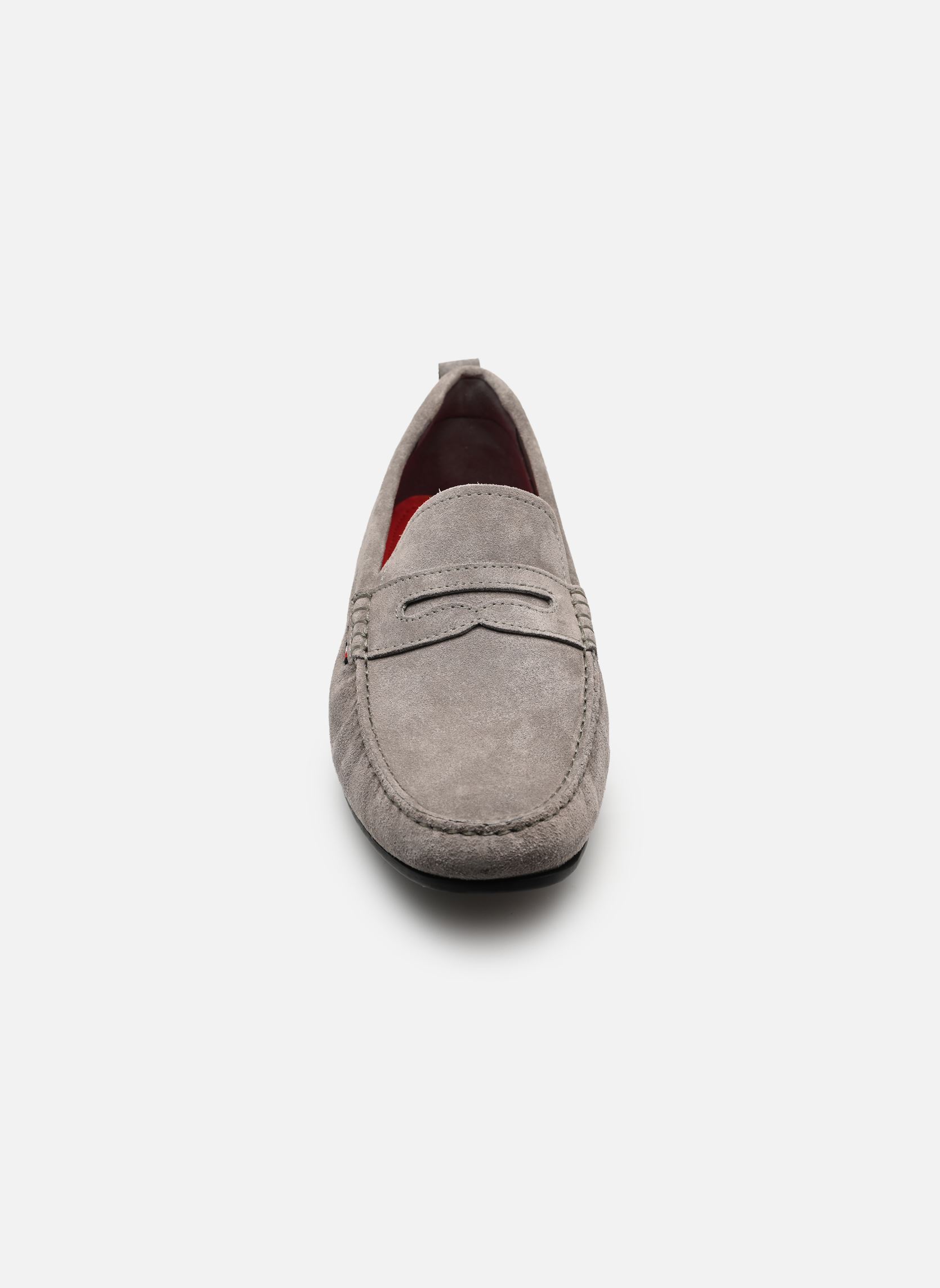 Mocassins CORE HILFIEGR SUEDE homme gris Tommy Hilfiger Mocassins CORE HILFIEGR SUEDE homme gris GREY
