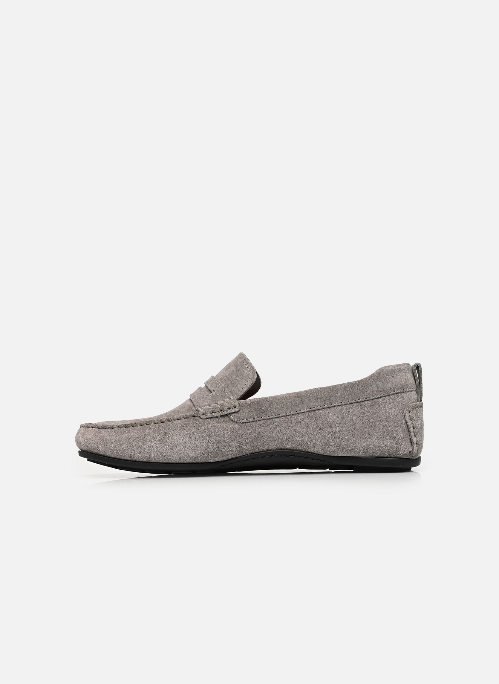Mocassins CORE HILFIEGR SUEDE homme gris Tommy Hilfiger Mocassins CORE HILFIEGR SUEDE homme gris GREY