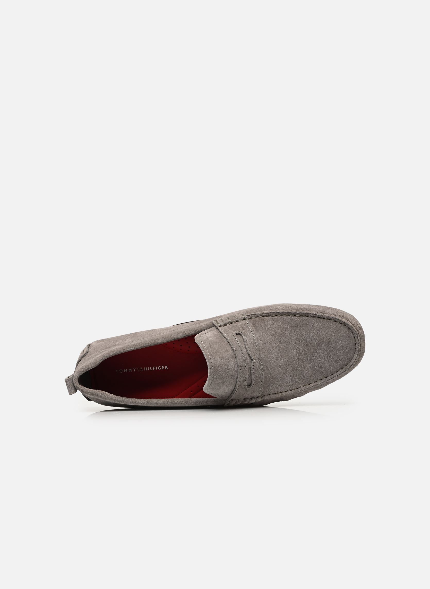 Mocassins CORE HILFIEGR SUEDE homme gris Tommy Hilfiger Mocassins CORE HILFIEGR SUEDE homme gris GREY
