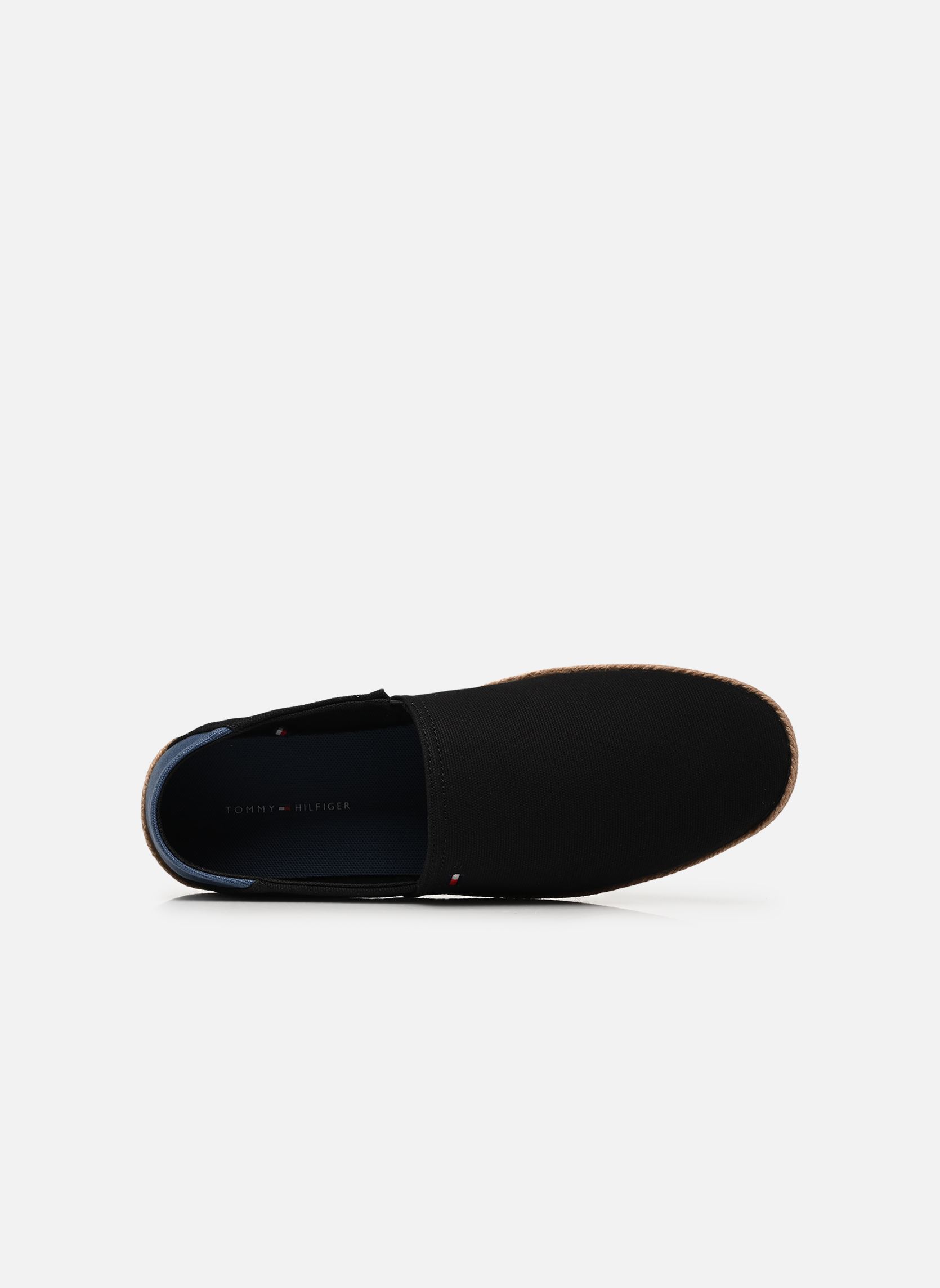 Espadrilles CORE HILFIGER ESPADR heren zwart Tommy Hilfiger Espadrilles CORE HILFIGER ESPADR heren zwart BLACK