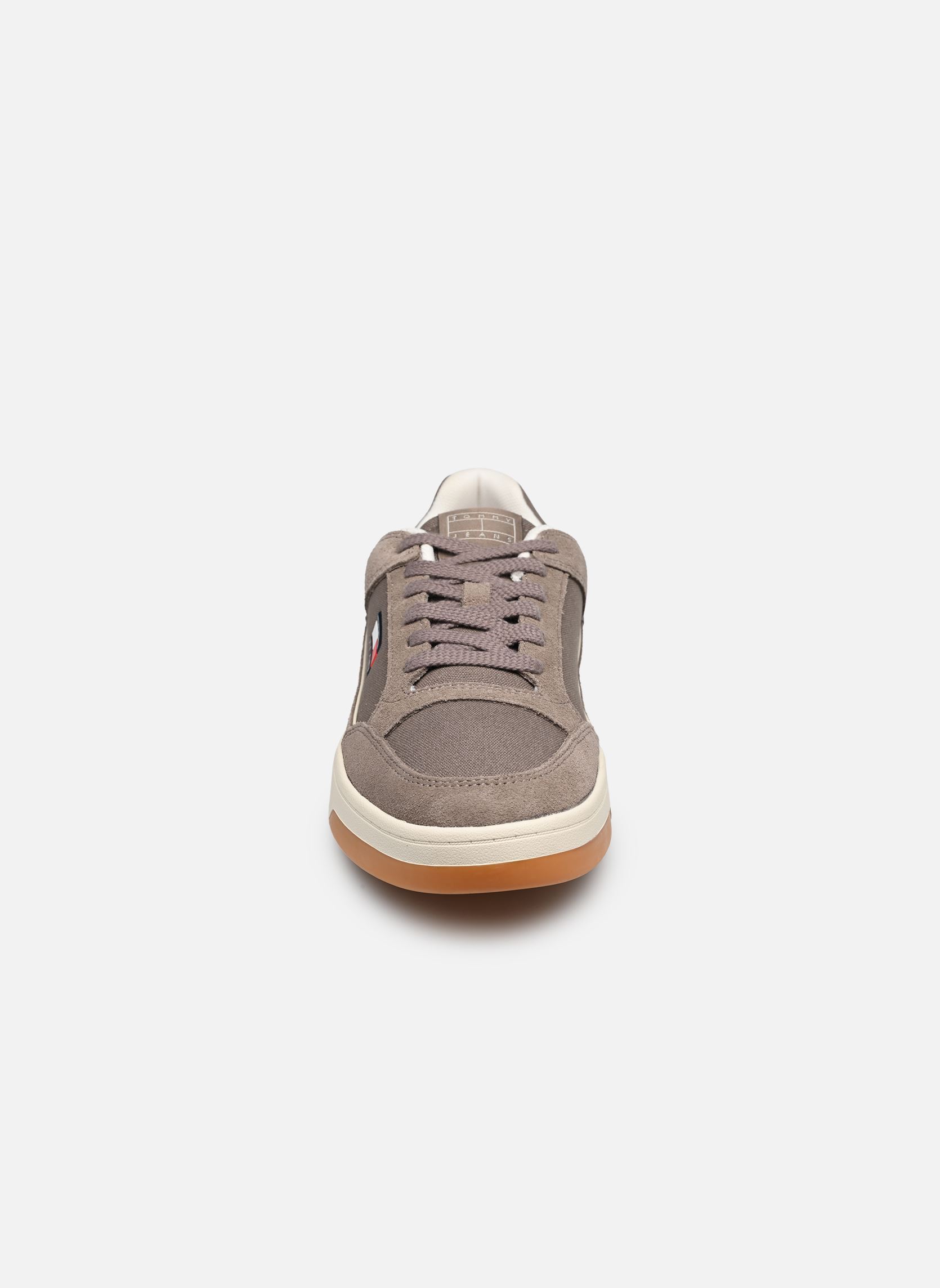 Niedrige Sneaker TJM CUPSOLE LEATHER herren braun Tommy Hilfiger Niedrige Sneaker TJM CUPSOLE LEATHER herren braun BROWN