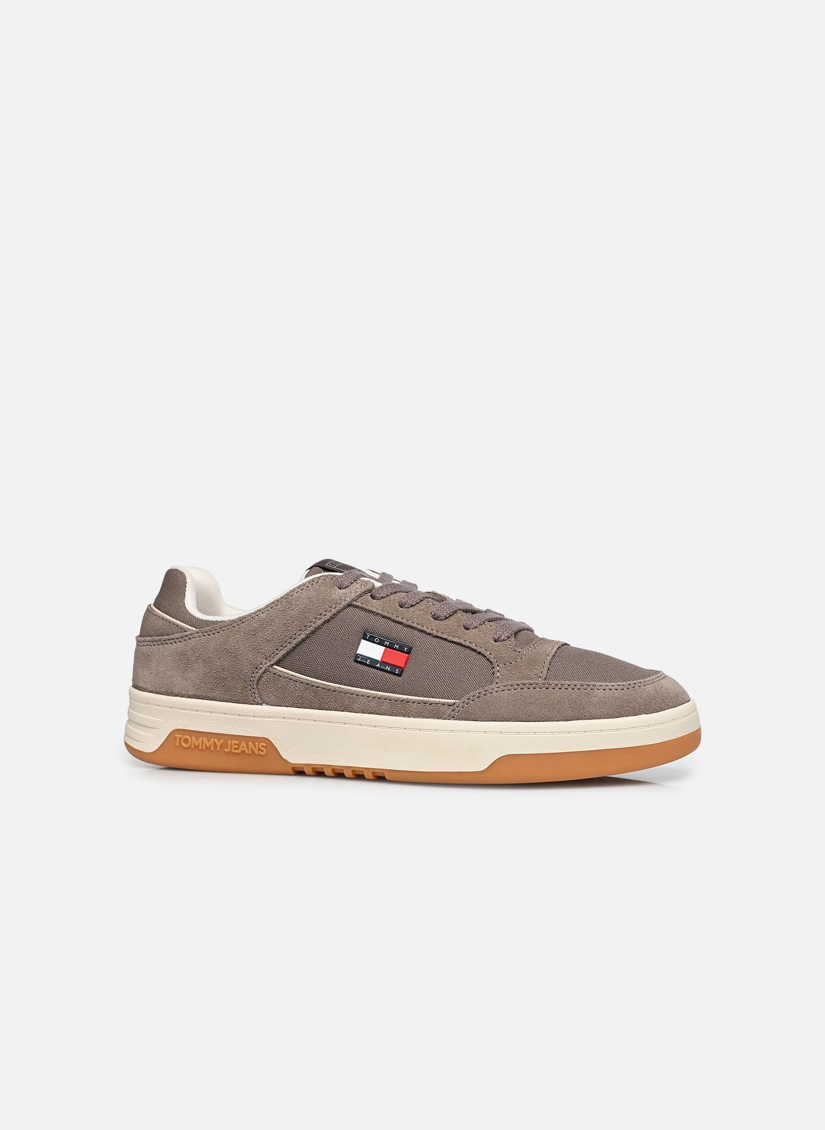 Niedrige Sneaker TJM CUPSOLE LEATHER herren braun Tommy Hilfiger Niedrige Sneaker TJM CUPSOLE LEATHER herren braun BROWN