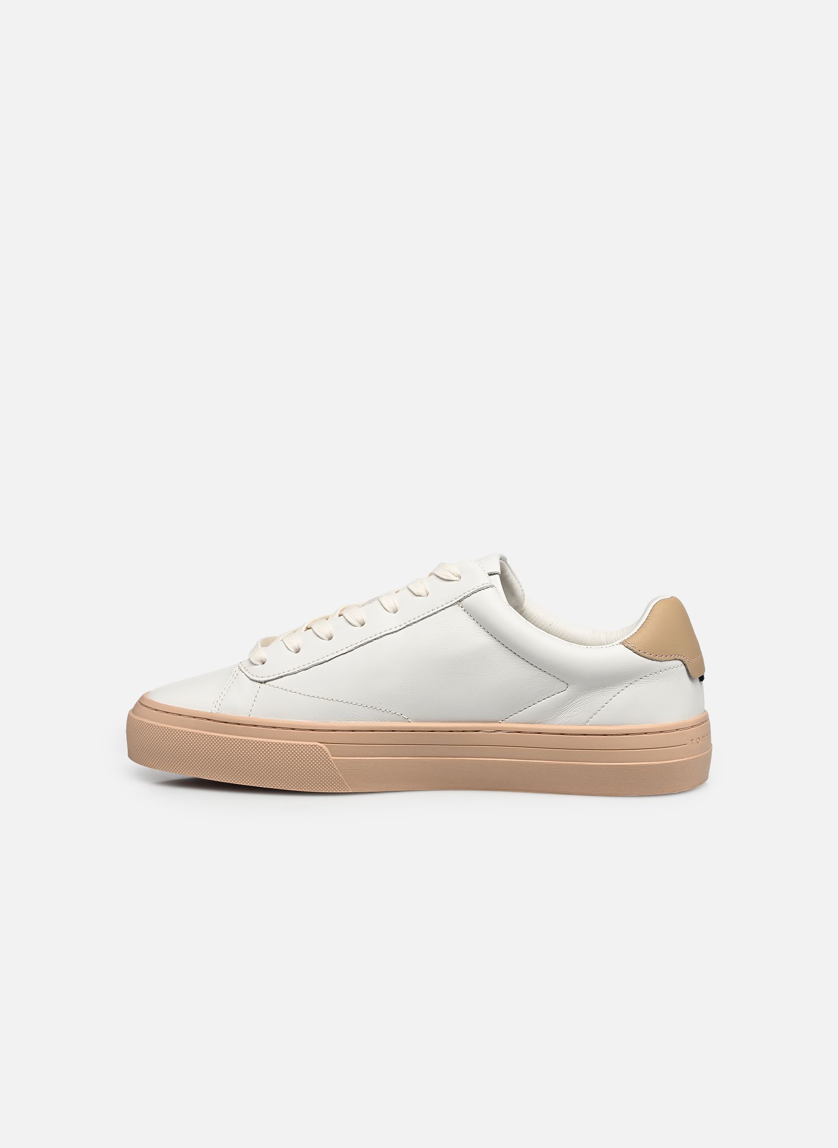 Niedrige Sneaker PREMIUM DRESS CUPSOL herren beige Tommy Hilfiger Niedrige Sneaker PREMIUM DRESS CUPSOL herren beige BEIGE