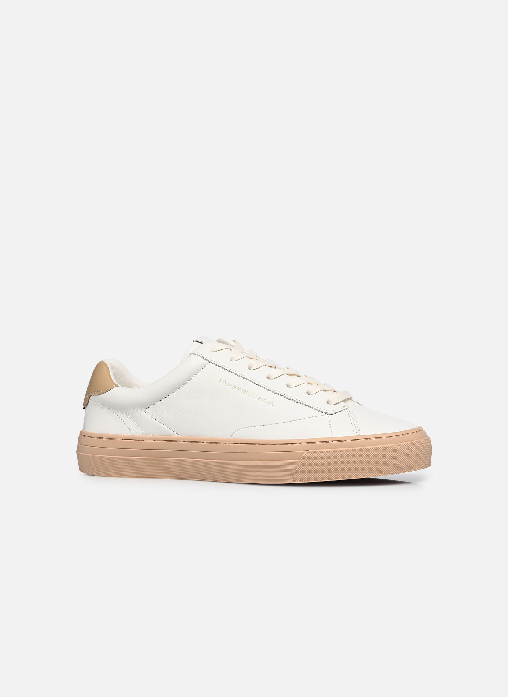 Niedrige Sneaker PREMIUM DRESS CUPSOL herren beige Tommy Hilfiger Niedrige Sneaker PREMIUM DRESS CUPSOL herren beige BEIGE