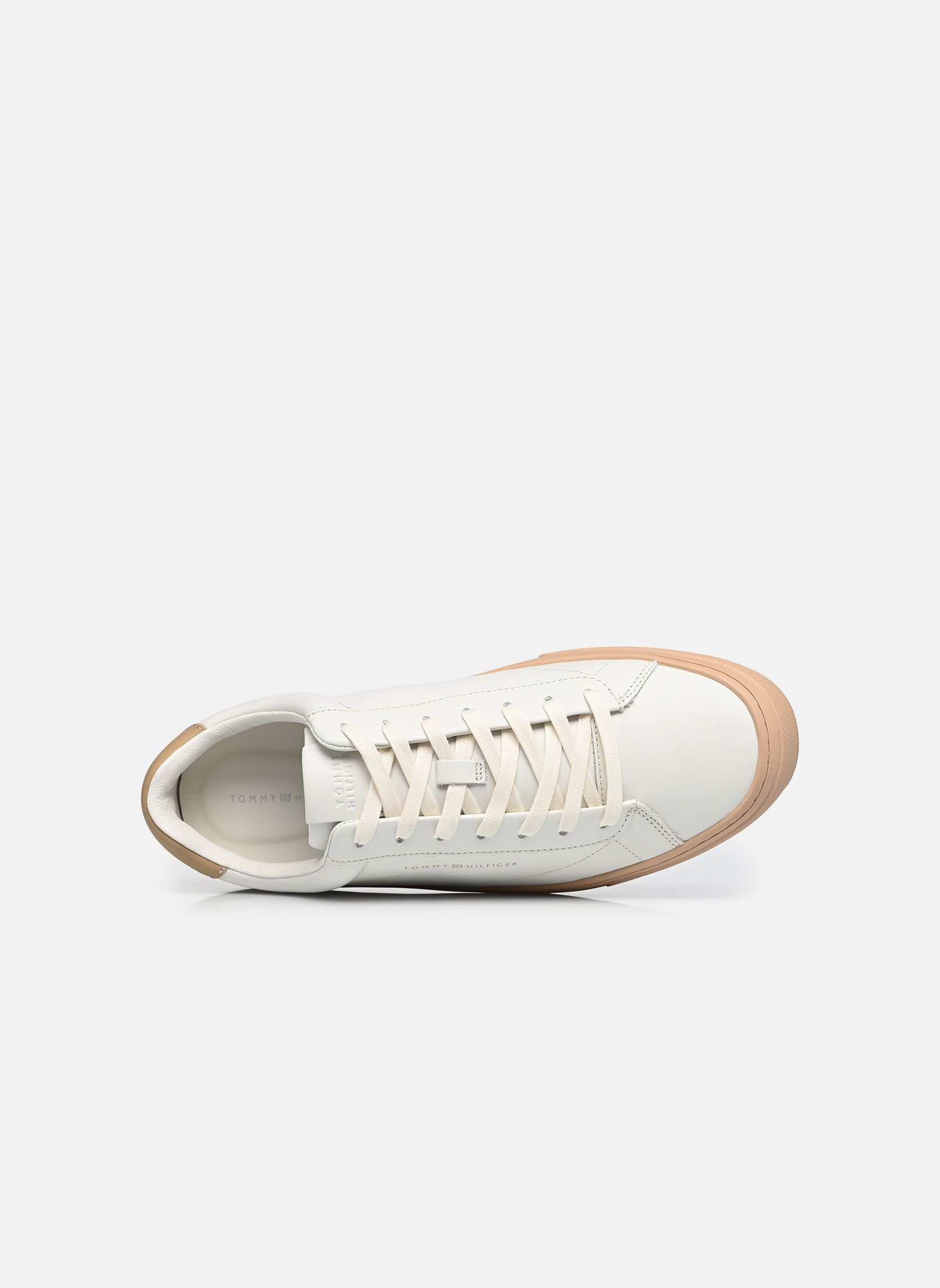 Niedrige Sneaker PREMIUM DRESS CUPSOL herren beige Tommy Hilfiger Niedrige Sneaker PREMIUM DRESS CUPSOL herren beige BEIGE