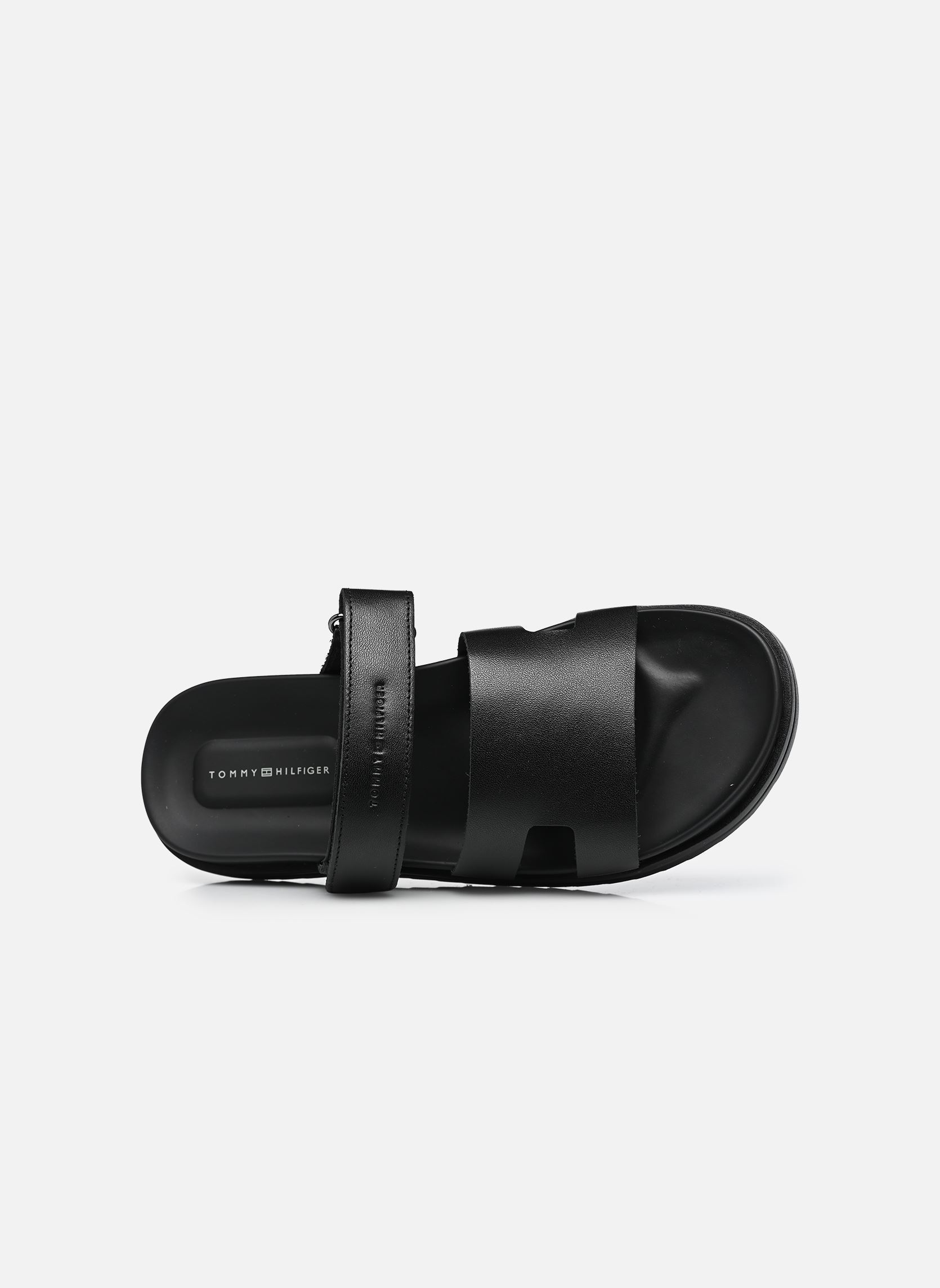Pantoletten ADJUSTABLE PREMIUM L herren schwarz Tommy Hilfiger Pantoletten ADJUSTABLE PREMIUM L herren schwarz BLACK