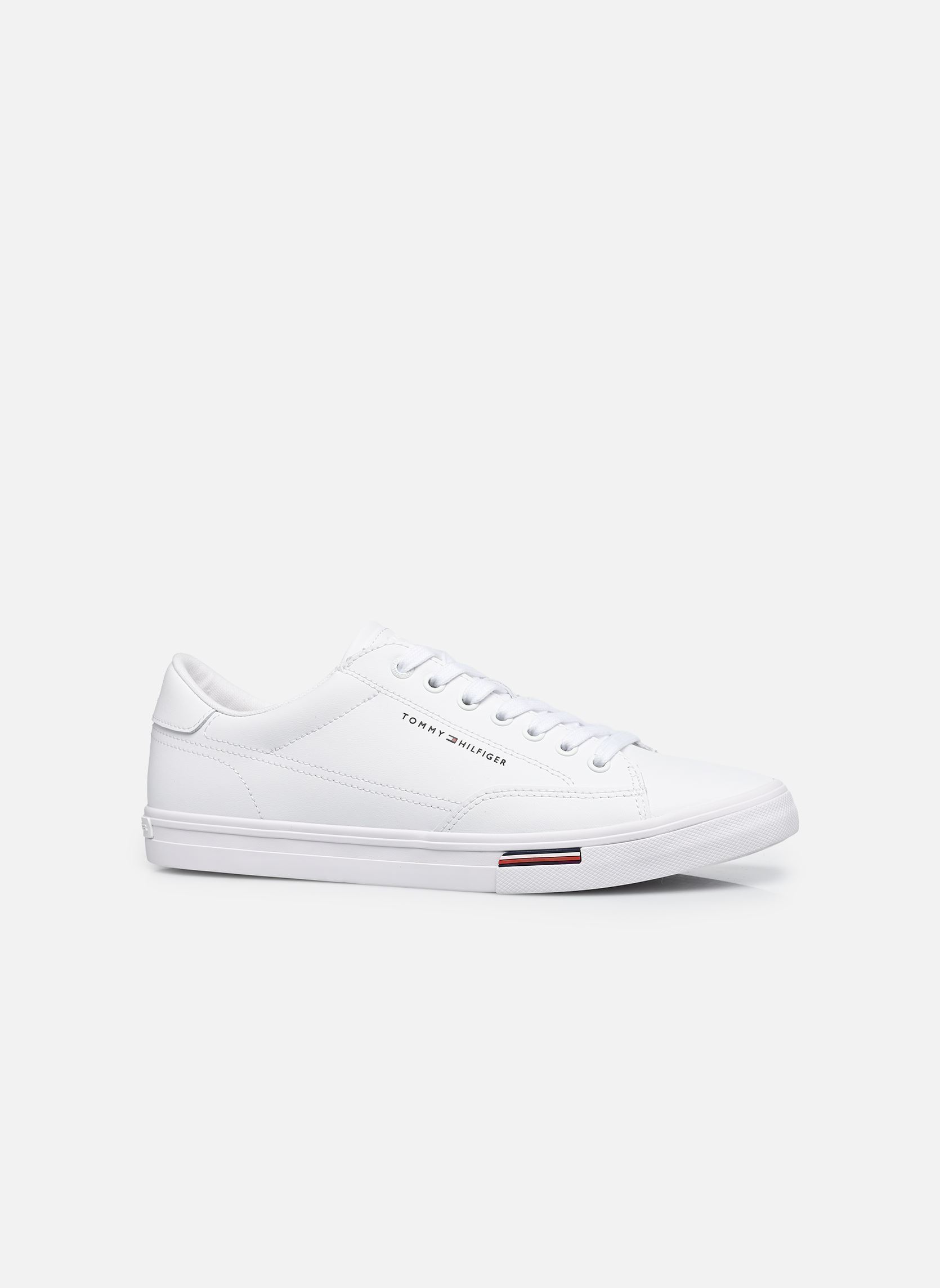 Niedrige Sneaker VULC CORE RWB LONG L herren weiß Tommy Hilfiger Niedrige Sneaker VULC CORE RWB LONG L herren weiß WHITE