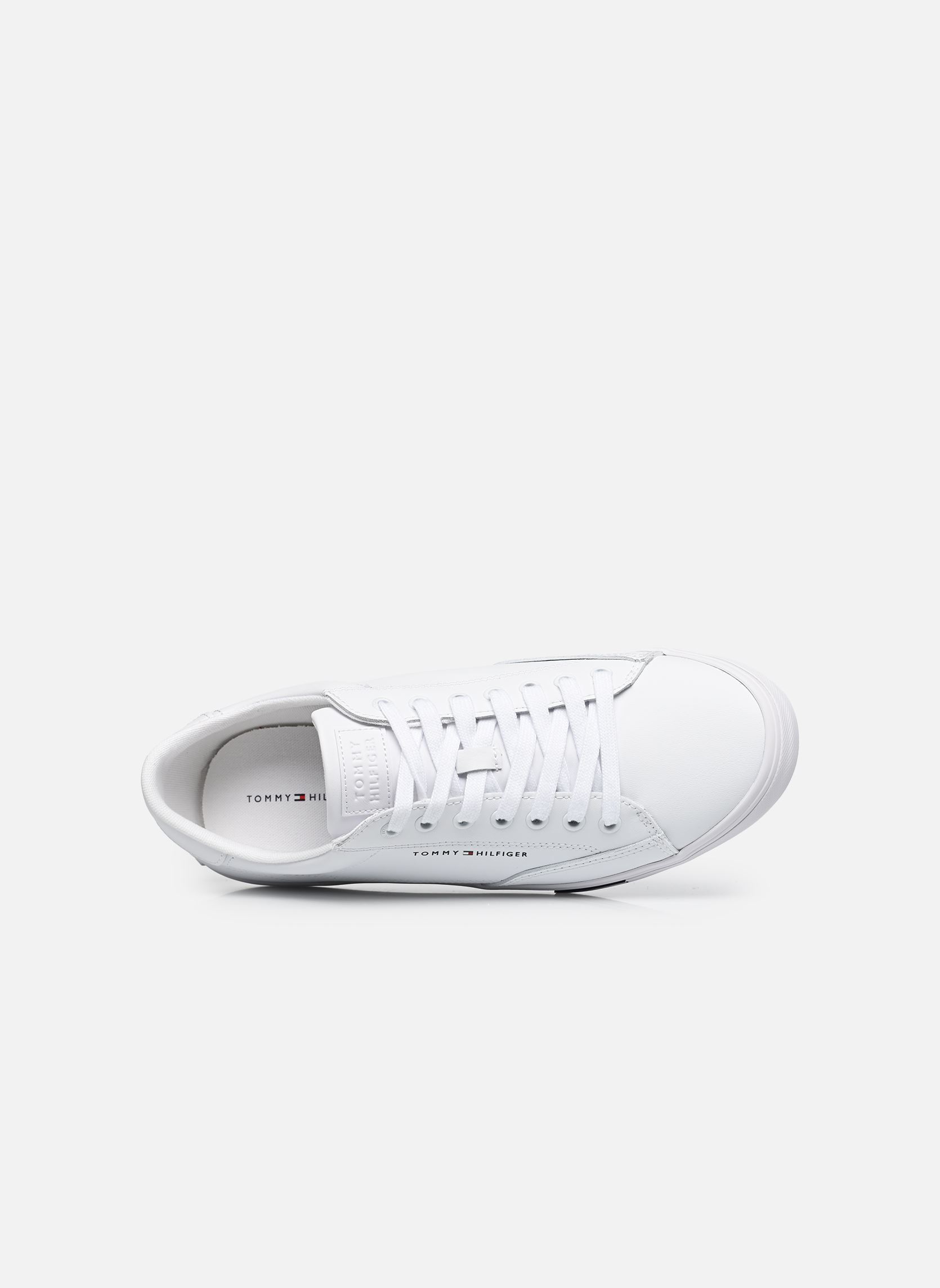 Niedrige Sneaker VULC CORE RWB LONG L herren weiß Tommy Hilfiger Niedrige Sneaker VULC CORE RWB LONG L herren weiß WHITE