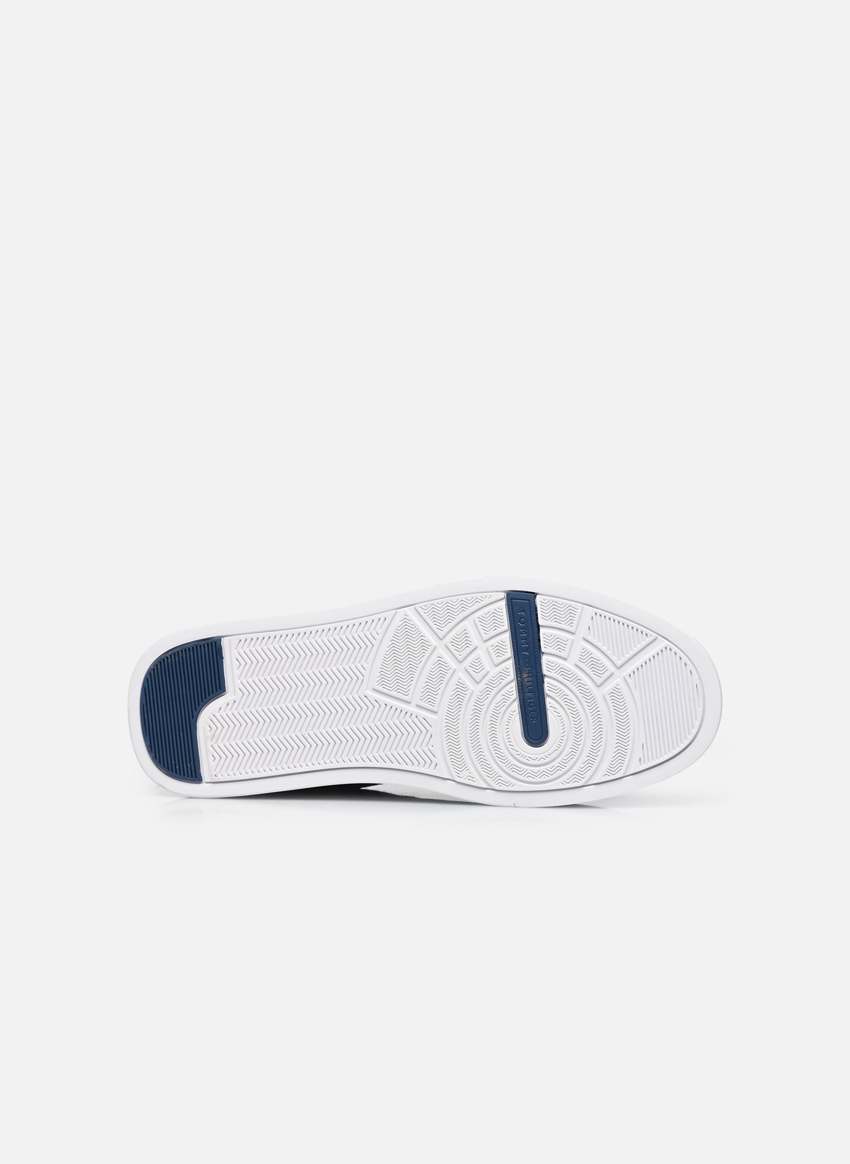 Niedrige Sneaker TH COURT SUEDE herren blau Tommy Hilfiger Niedrige Sneaker TH COURT SUEDE herren blau BLUE