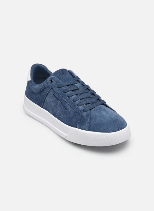Tommy Hilfiger Baskets basses TH COURT SUEDE homme bleu