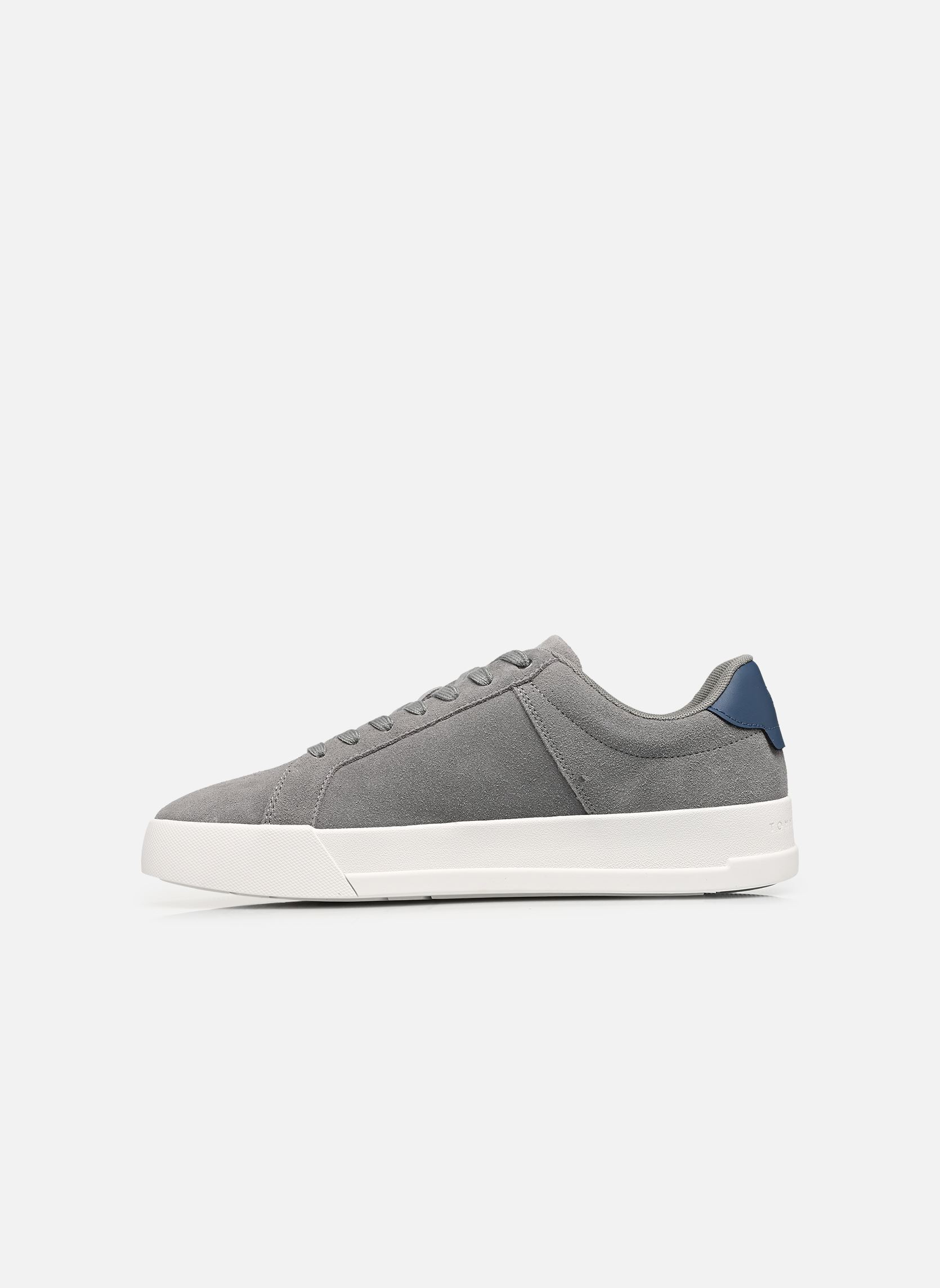 Niedrige Sneaker TH COURT SUEDE herren grau Tommy Hilfiger Niedrige Sneaker TH COURT SUEDE herren grau GREY