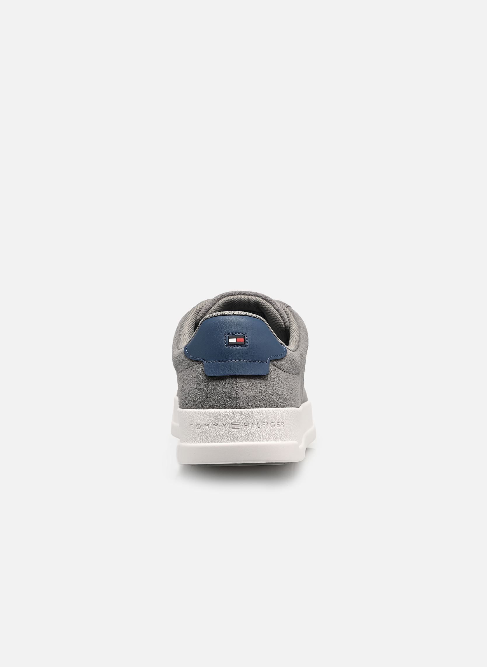 Niedrige Sneaker TH COURT SUEDE herren grau Tommy Hilfiger Niedrige Sneaker TH COURT SUEDE herren grau GREY