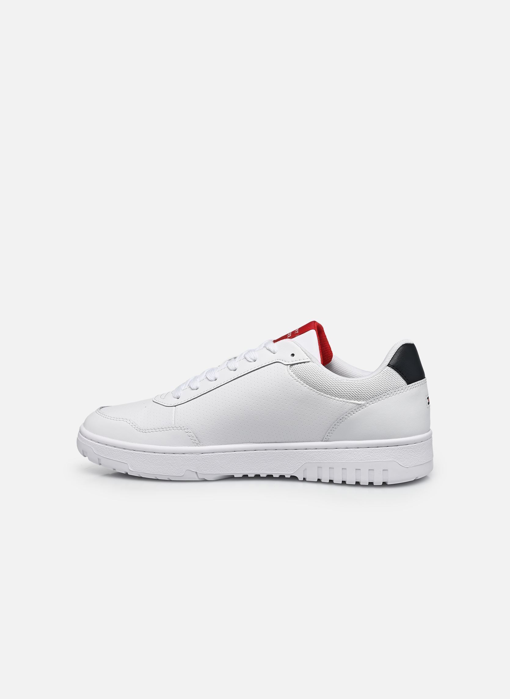 Niedrige Sneaker BASKET CORE LITE LTH herren weiß Tommy Hilfiger Niedrige Sneaker BASKET CORE LITE LTH herren weiß WHITE