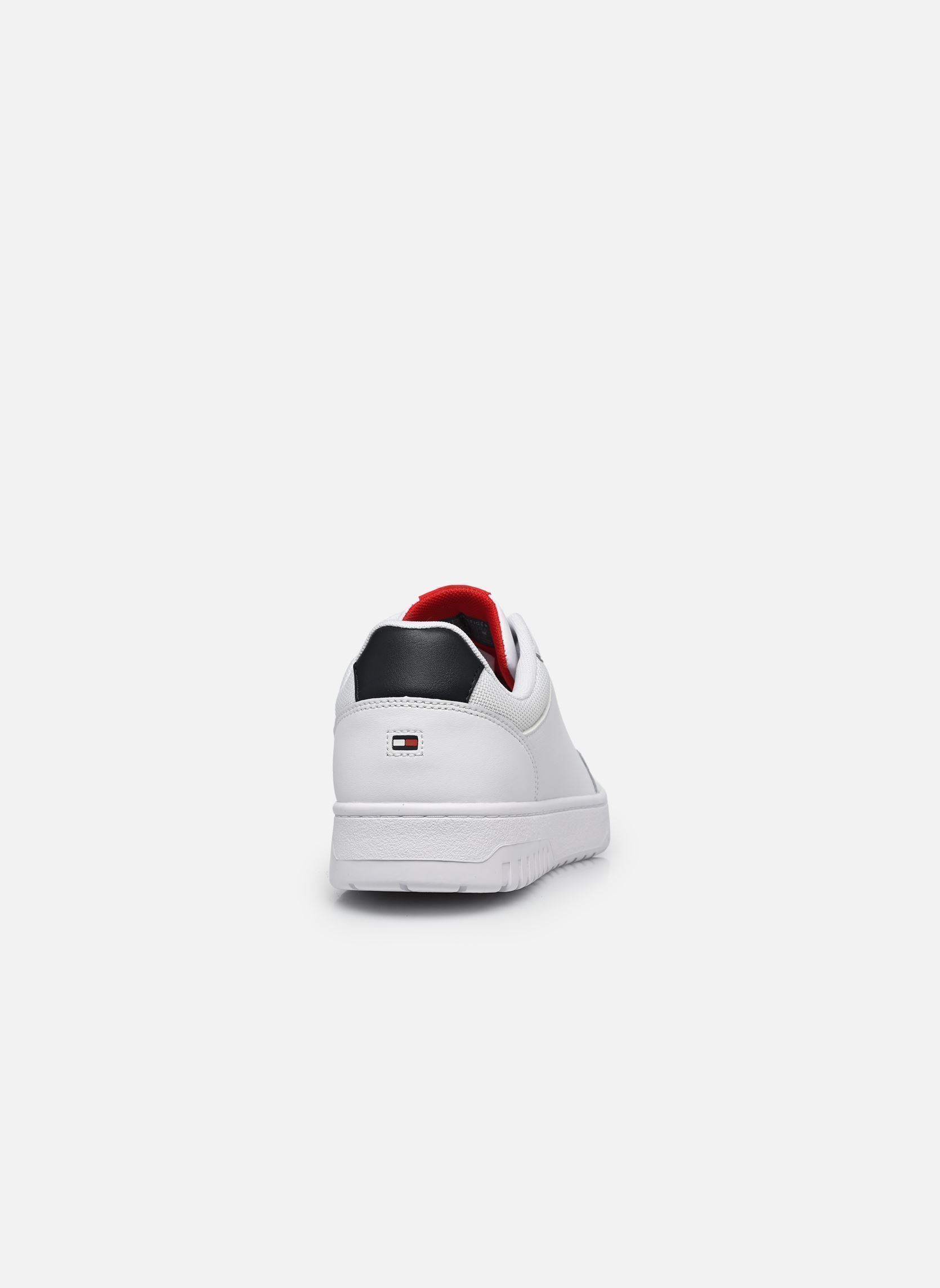 Niedrige Sneaker BASKET CORE LITE LTH herren weiß Tommy Hilfiger Niedrige Sneaker BASKET CORE LITE LTH herren weiß WHITE