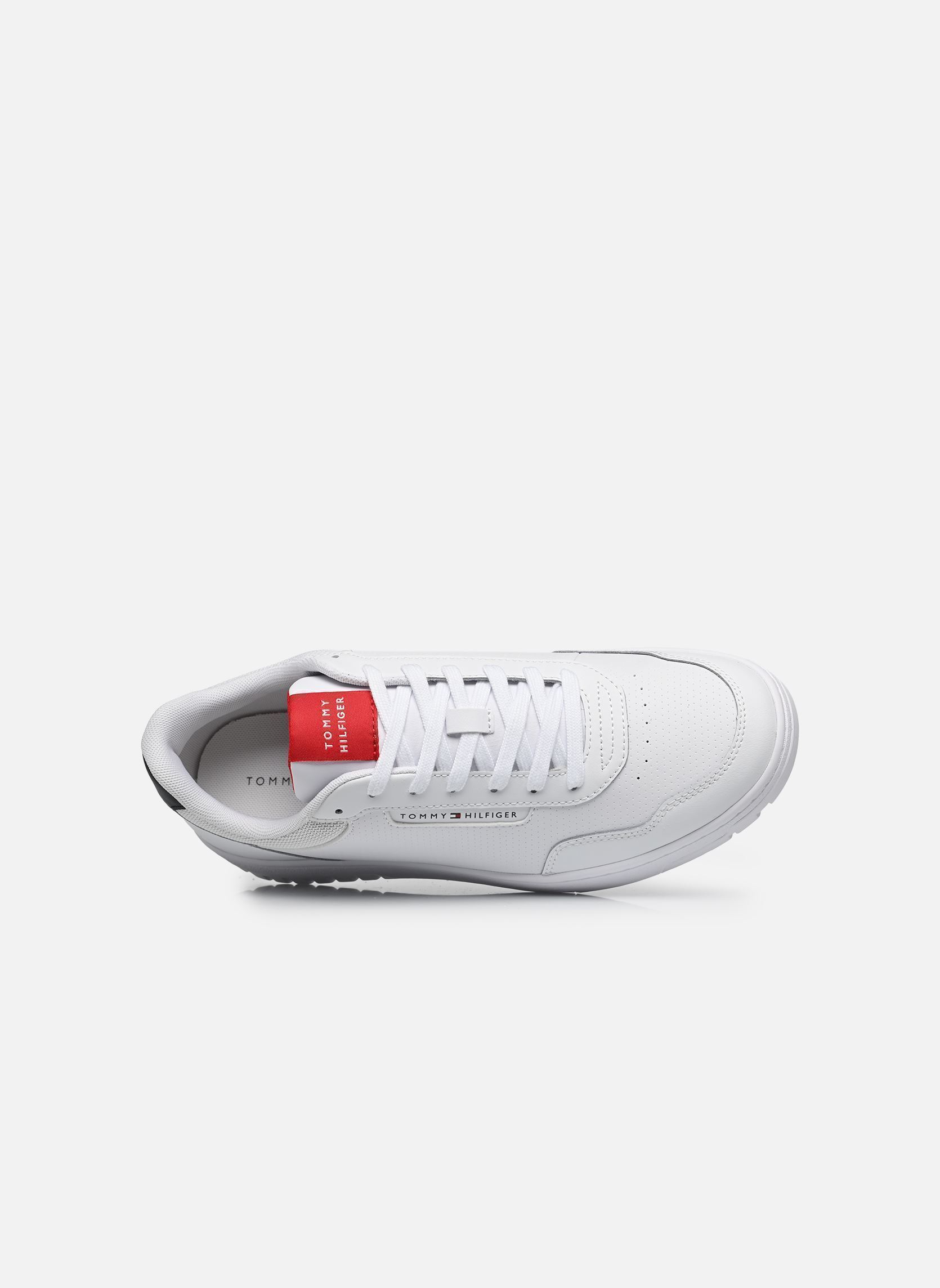 Niedrige Sneaker BASKET CORE LITE LTH herren weiß Tommy Hilfiger Niedrige Sneaker BASKET CORE LITE LTH herren weiß WHITE