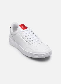 Niedrige Sneaker BASKET CORE LITE LTH herren weiß Tommy Hilfiger Niedrige Sneaker BASKET CORE LITE LTH herren weiß WHITE
