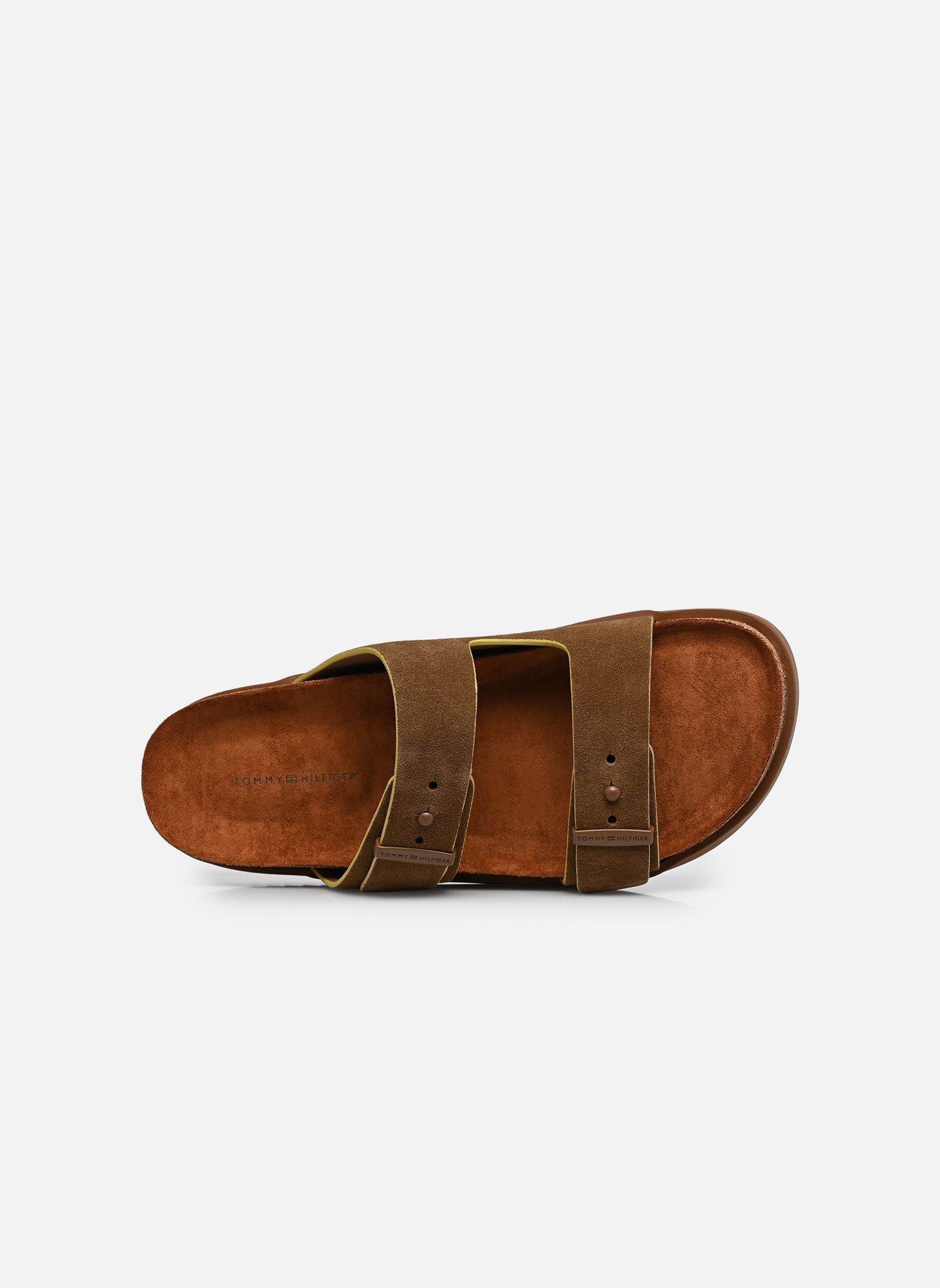 Mules CORK ADJUSTABLE SUED homme marron Tommy Hilfiger Mules CORK ADJUSTABLE SUED homme marron BROWN