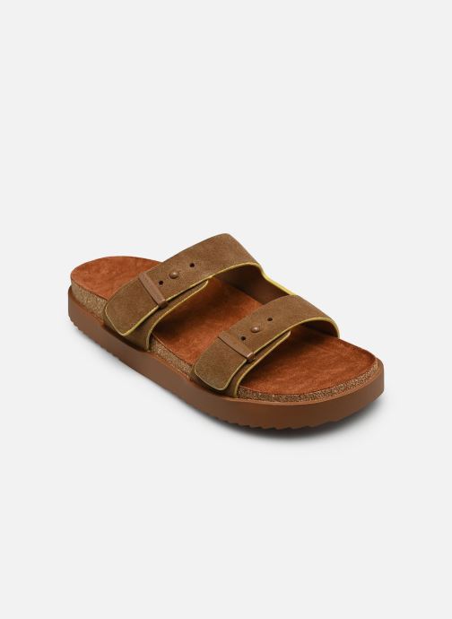 Tommy Hilfiger Pantoletten CORK ADJUSTABLE SUED herren braun
