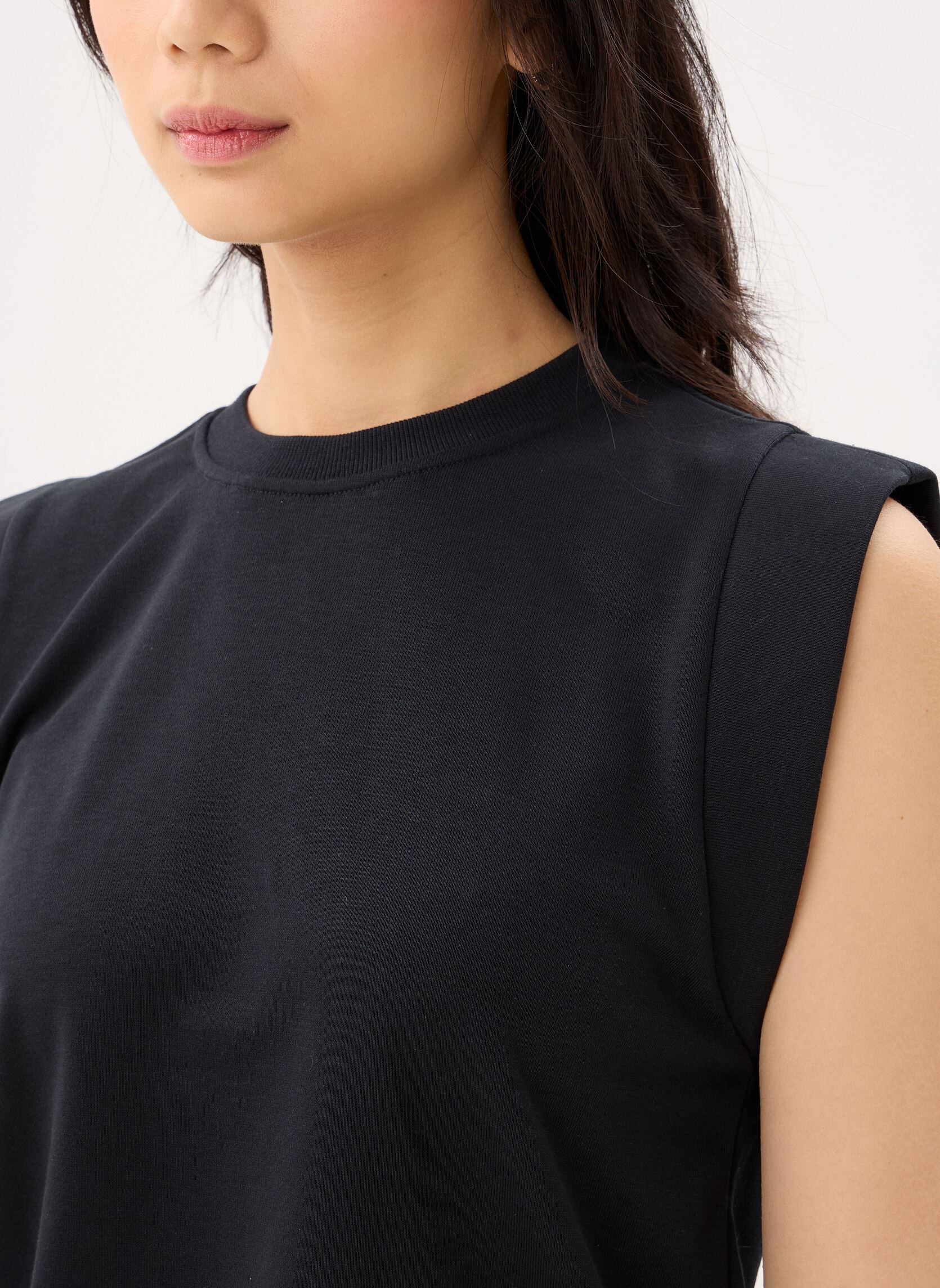 Débardeurs Pcchilli Summer Sl Top femme noir Pieces Débardeurs Pcchilli Summer Sl Top femme noir BLACK