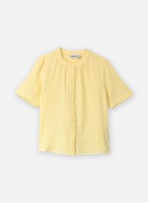 Blouses Pcsastina Ss Shirt Wvn Msa Bc femme jaune