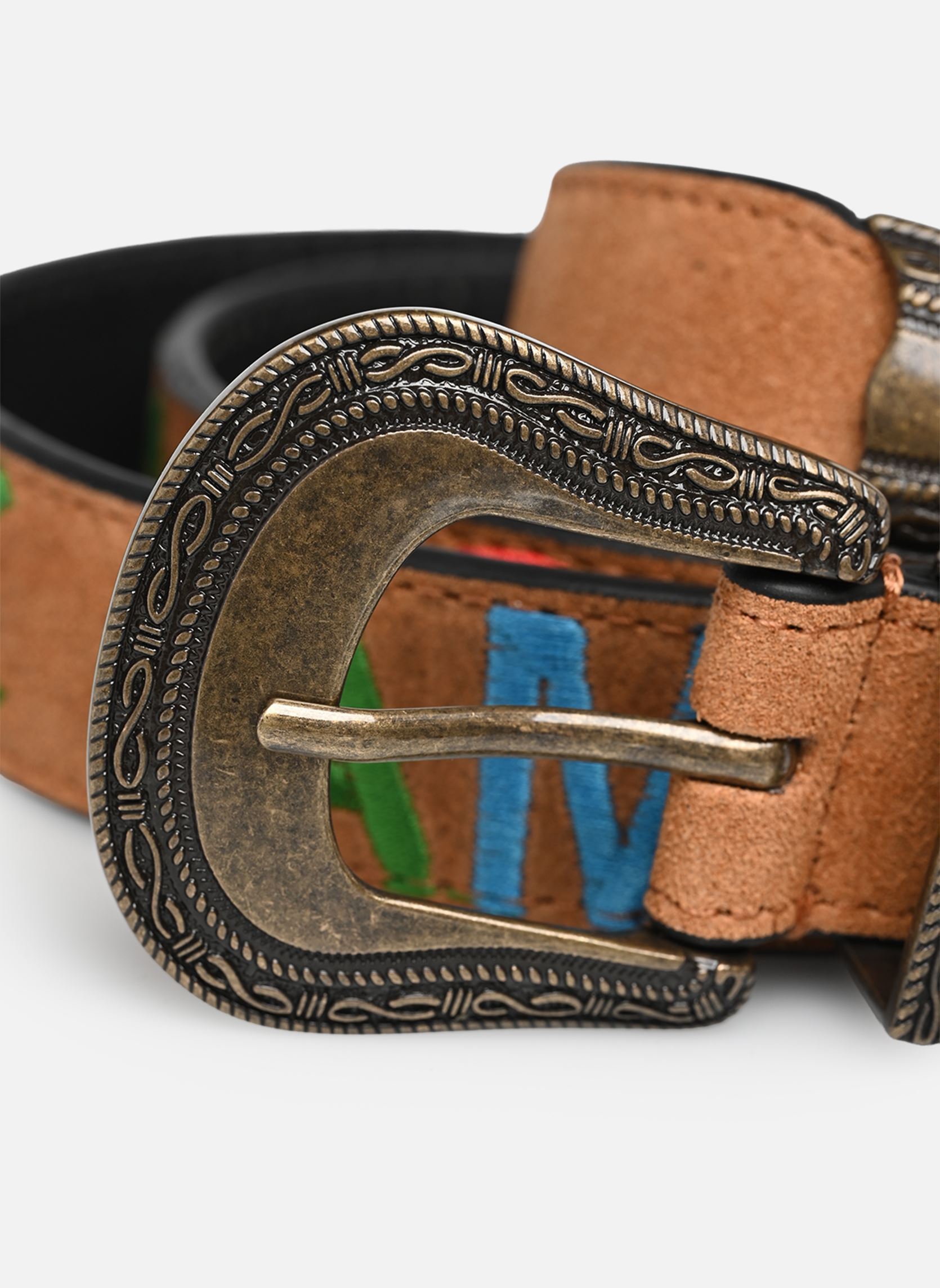 Ceintures Pcbellas Suede Jeans Belt Fc femme marron Pieces Ceintures Pcbellas Suede Jeans Belt Fc femme marron Root Beer