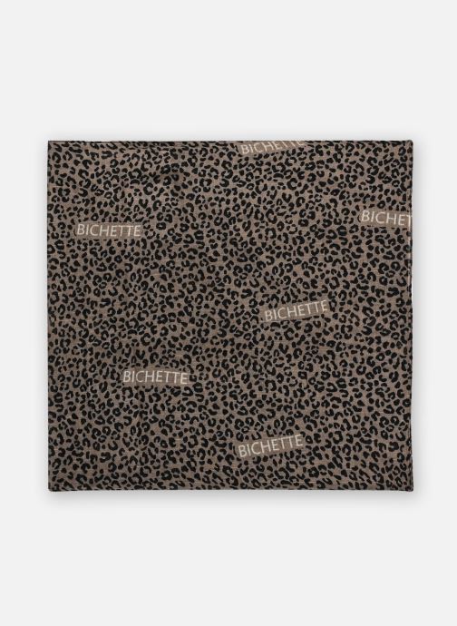 Pieces Echarpes Pcsabri Leo Statement Scarf Wvn Fc femme beige