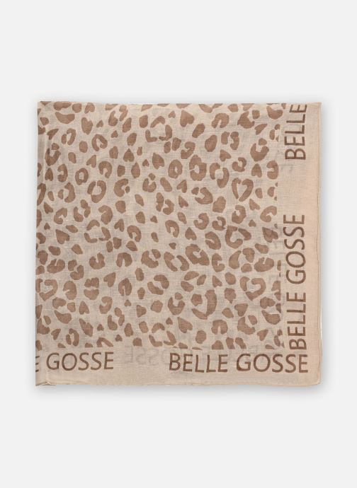 Pieces Sjaals Pcsabri Leo Statement Scarf Wvn Fc dames bruin