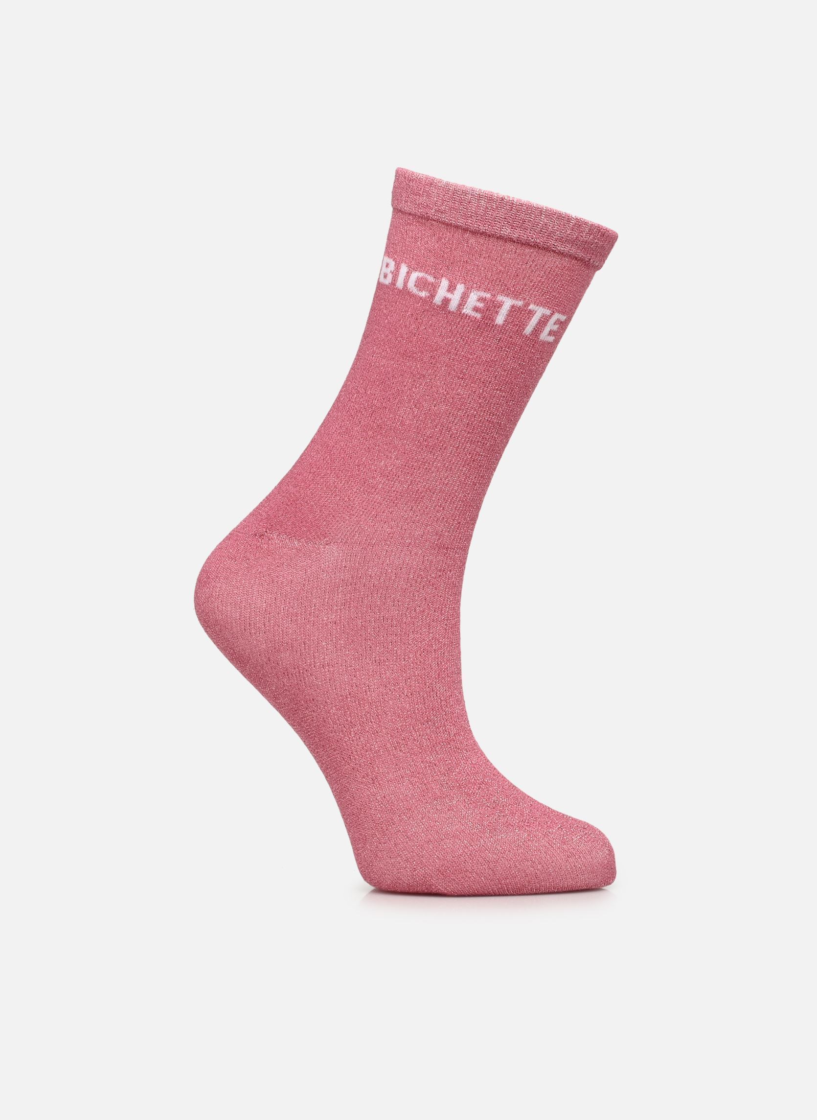 Chaussettes Pcsolia Lurex Socks Fc femme rose Pieces Chaussettes Pcsolia Lurex Socks Fc femme rose Wild Orchid