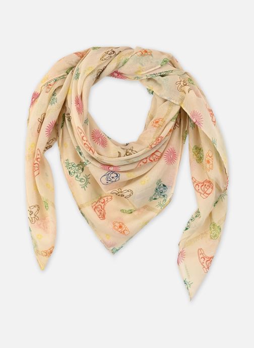 Pieces Halstücher Pctasselo Square Scarf Fc damen mehrfarbig