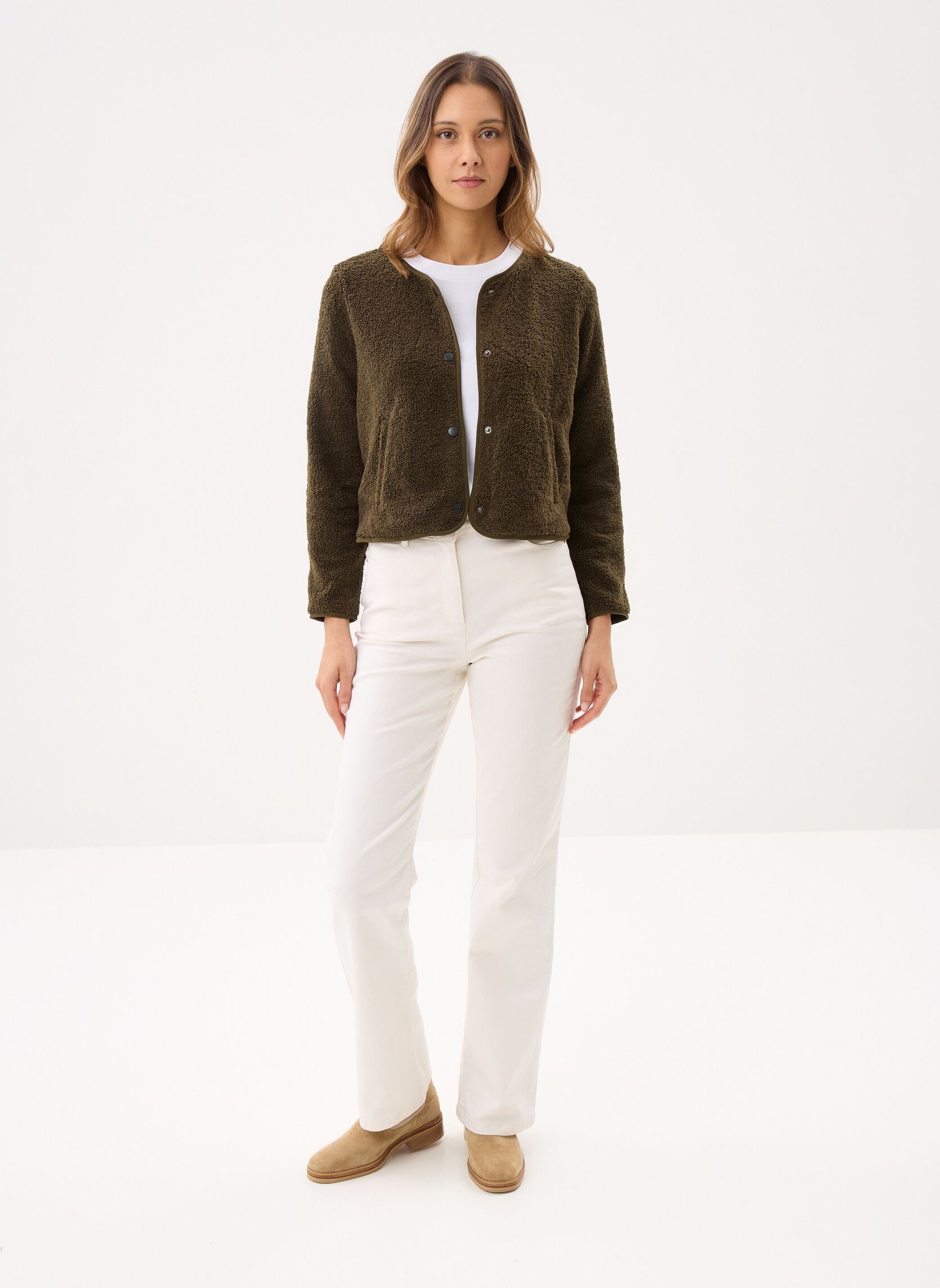 Jacken Vmilly Ls Jacket Jrs Btq Fr damen grün Vero Moda Jacken Vmilly Ls Jacket Jrs Btq Fr damen grün grape leaf