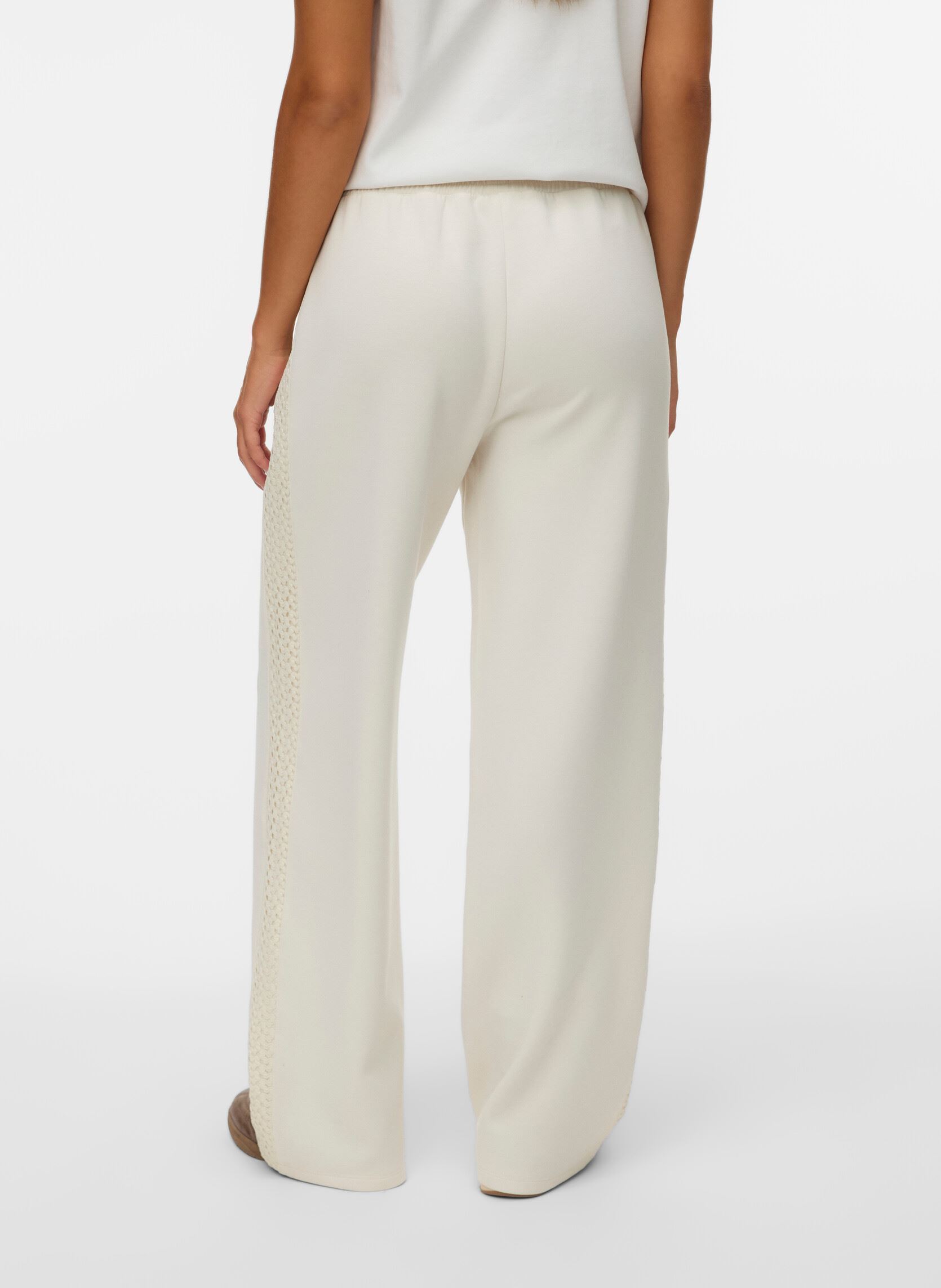 Weite Hosen Vminima H/W Sweatpant Jrs Btq damen beige Vero Moda Weite Hosen Vminima H/W Sweatpant Jrs Btq damen beige Birch