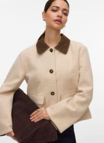 Vestes Vmflorence Short Jacket Boo femme beige Vero Moda Vestes Vmflorence Short Jacket Boo femme beige Oatmeal