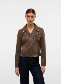 Lederjacken Vmjose Short Faux Suede Jacket Ga Noos damen braun Vero Moda Lederjacken Vmjose Short Faux Suede Jacket Ga Noos damen braun CHOCOLATE CHIP