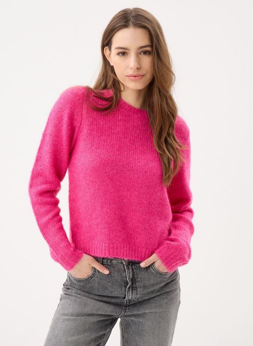 Vero Moda Pulls Vmnovah Ls O-Neck Pullover Ga Noos femme rose